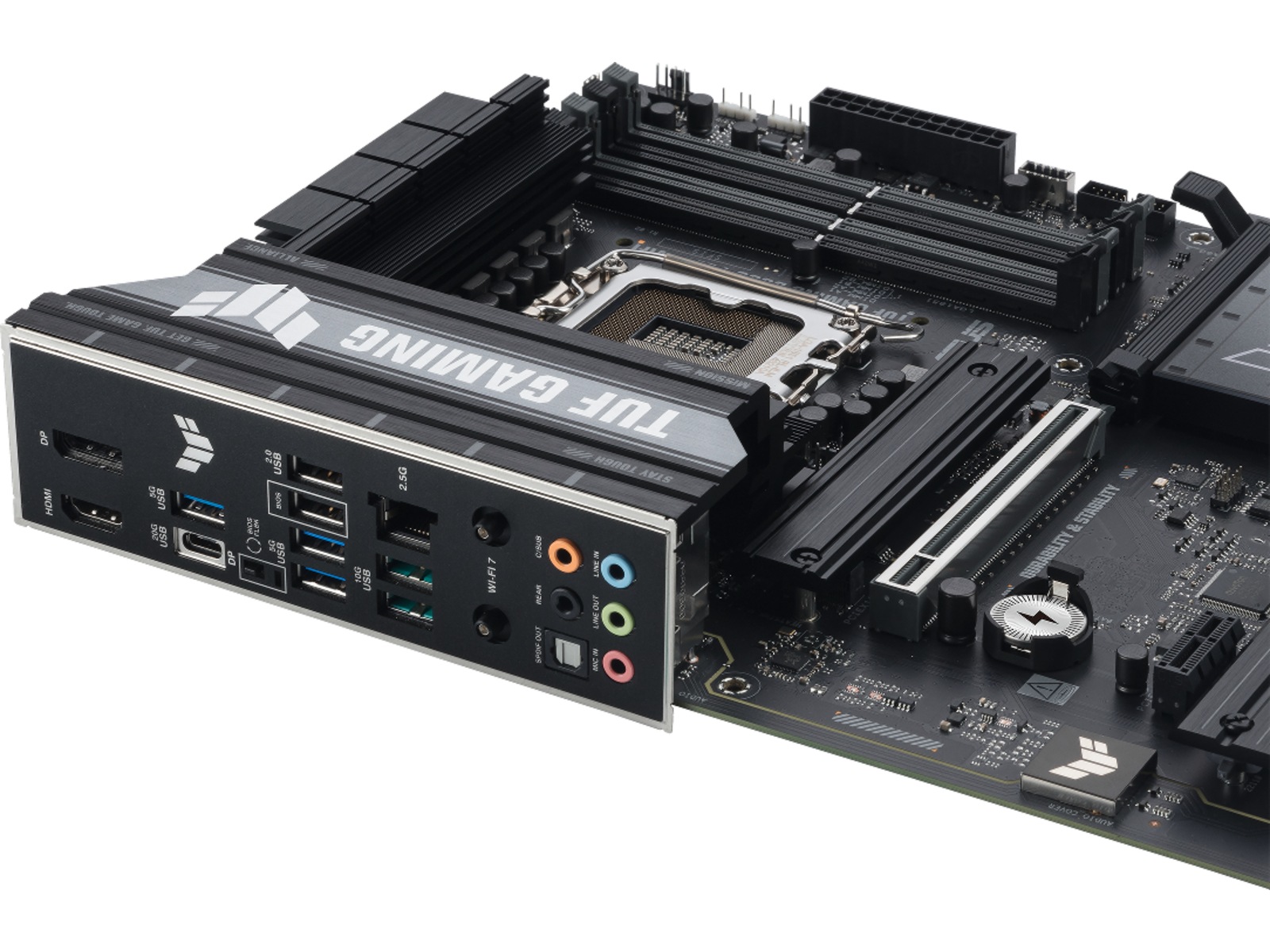 ASUS TUF GAMING B860-PLUS WIFI Hovedkort -B-Grade Demo hovedkort