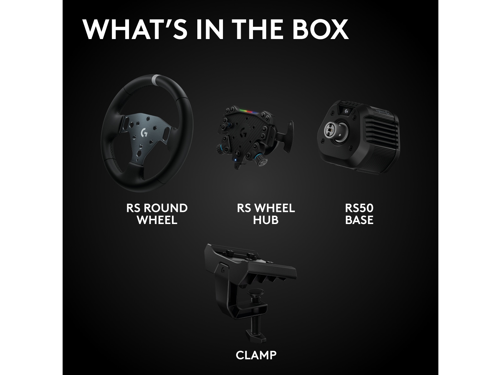 Logitech G RS50 Playstation/PC Ratt og pedaler