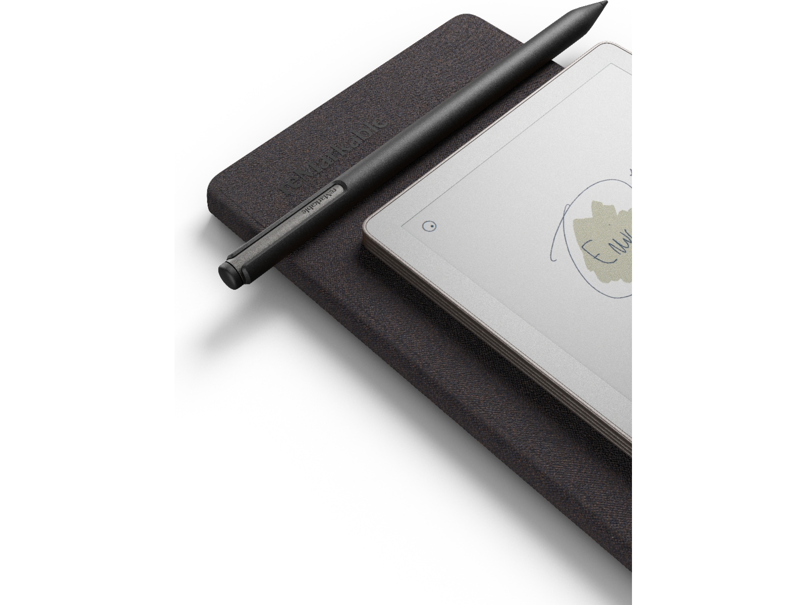 reMarkable Paper Pro Move 7.3" inkl. Marker Plus & Book Folio (basalt) Digitale notatblokker & tilbehør