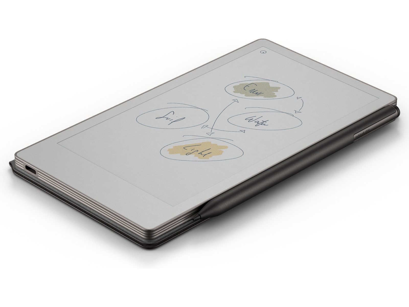 reMarkable Paper Pro Move 7.3" inkl. Marker Plus & Book Folio (basalt) Digitale notatblokker & tilbehør