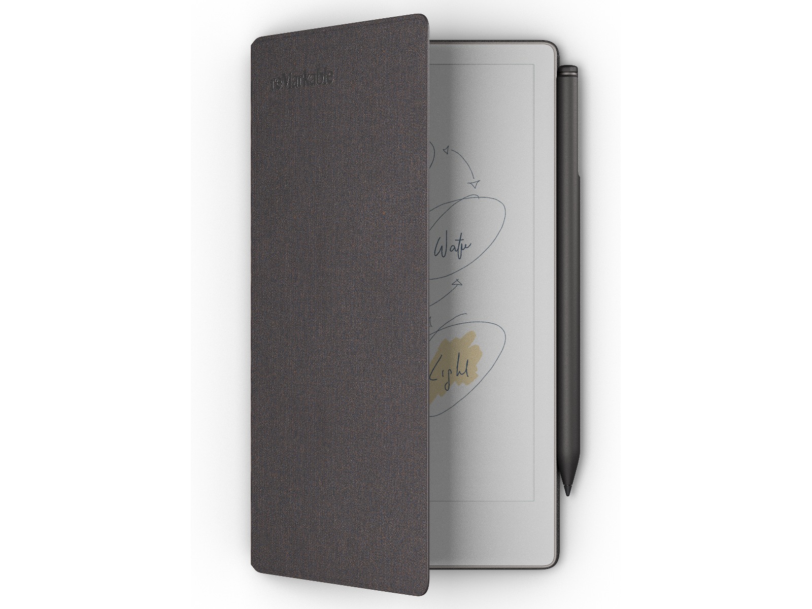 reMarkable Paper Pro Move 7.3" inkl. Marker Plus & Book Folio (basalt) Digitale notatblokker & tilbehør