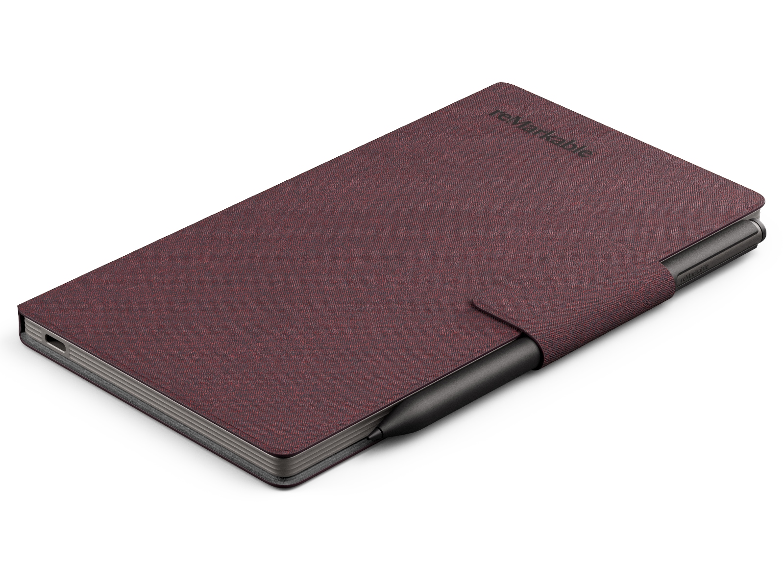 reMarkable Paper Pro Move Book Folio (burgunder) Digitale notatblokker & tilbehør