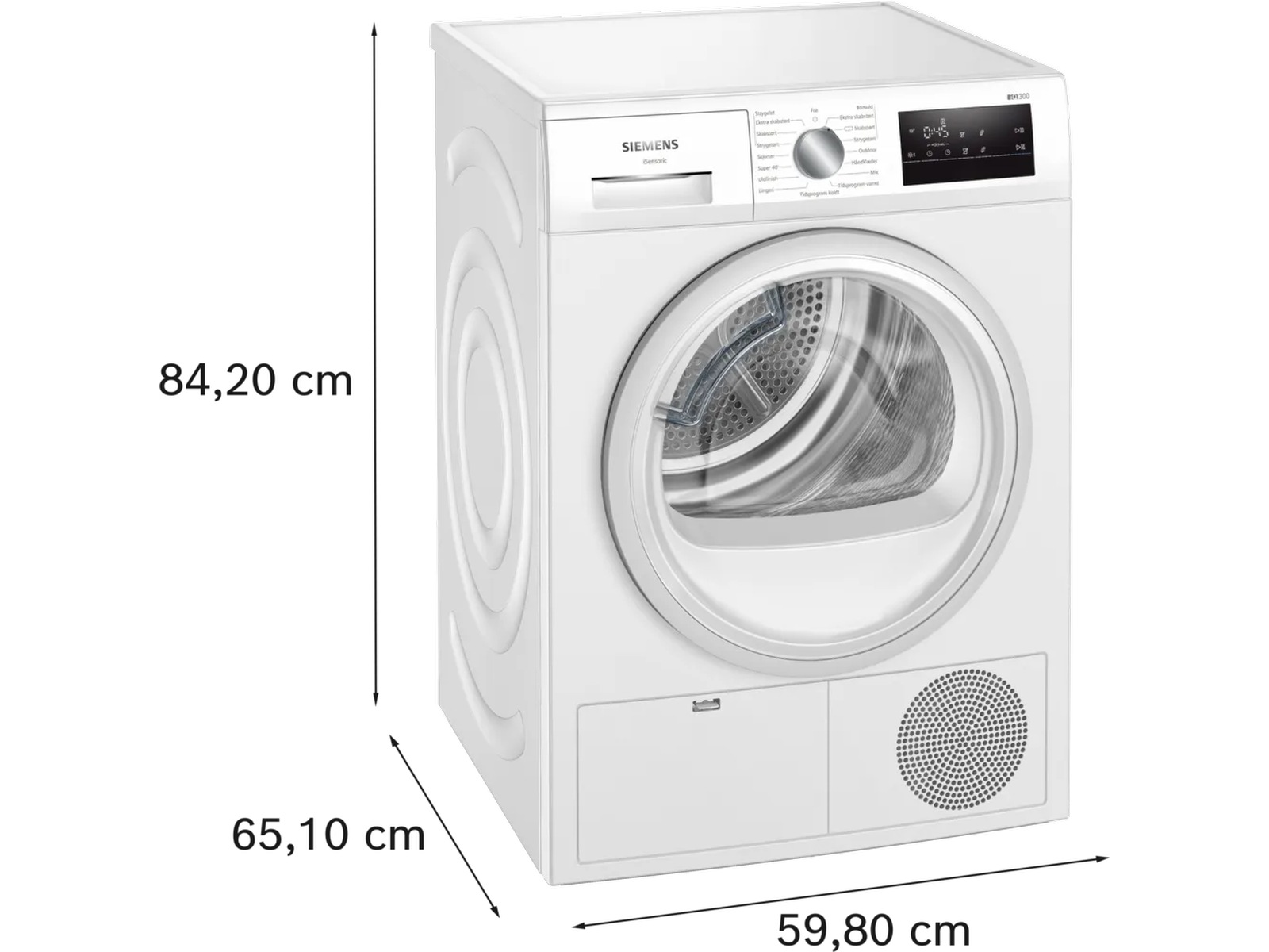Siemens iQ300 Tørketrommel Tørketrommel