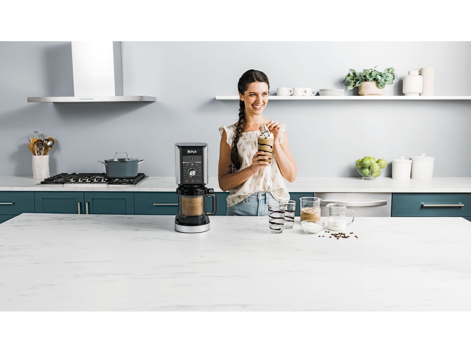 Ninja NC502EU CREAMi Deluxe Iskremmaskin Iskremmaskiner