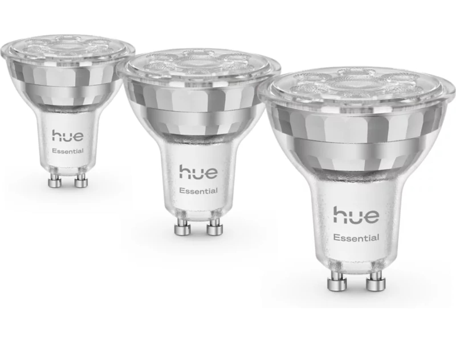 Philips Hue Essential WCA GU10 lyspære spot (3 pack) Lyspærer & LED-pærer