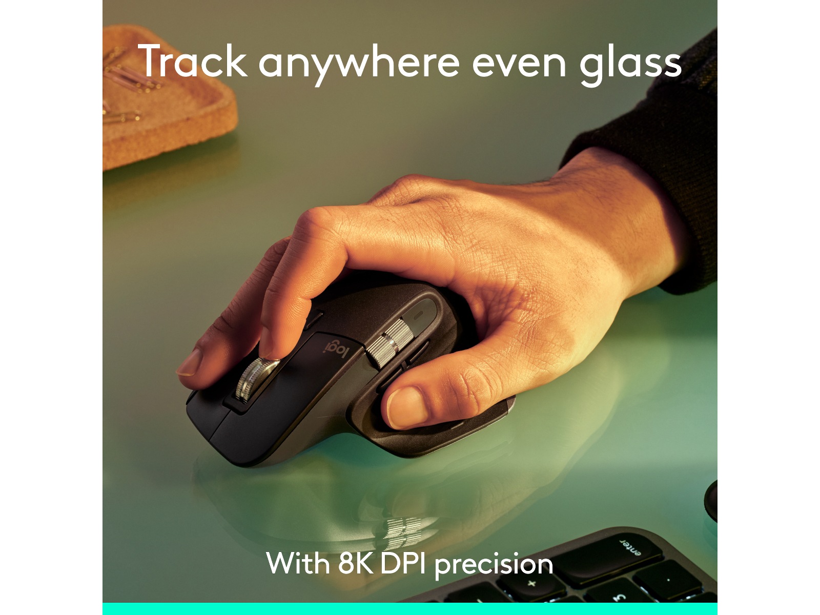 Logitech MX Master 3S Trådløs Mus Mus