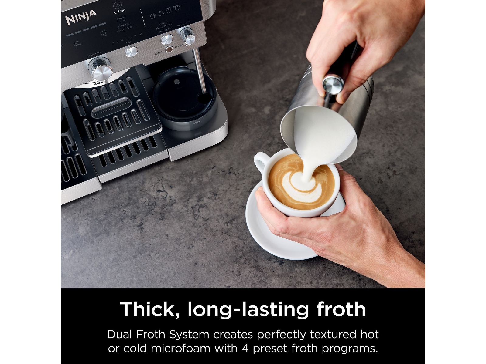 Ninja Luxe Café Premier 3-i-1 Espressomaskin Espressomaskiner