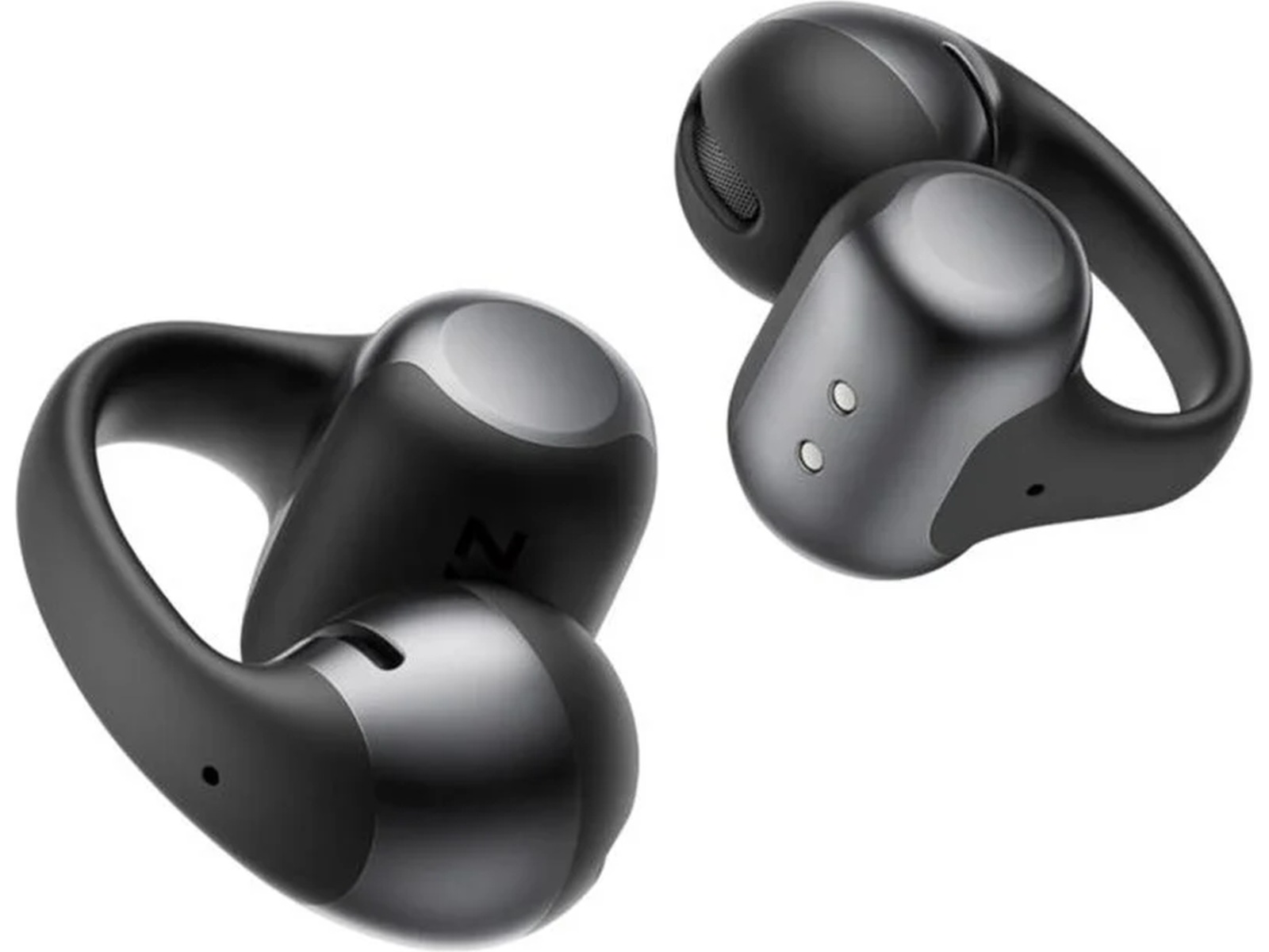 SHOKZ OpenDots Trådløse åpne ørepropper, half In-Ear (sort) Ørepropper