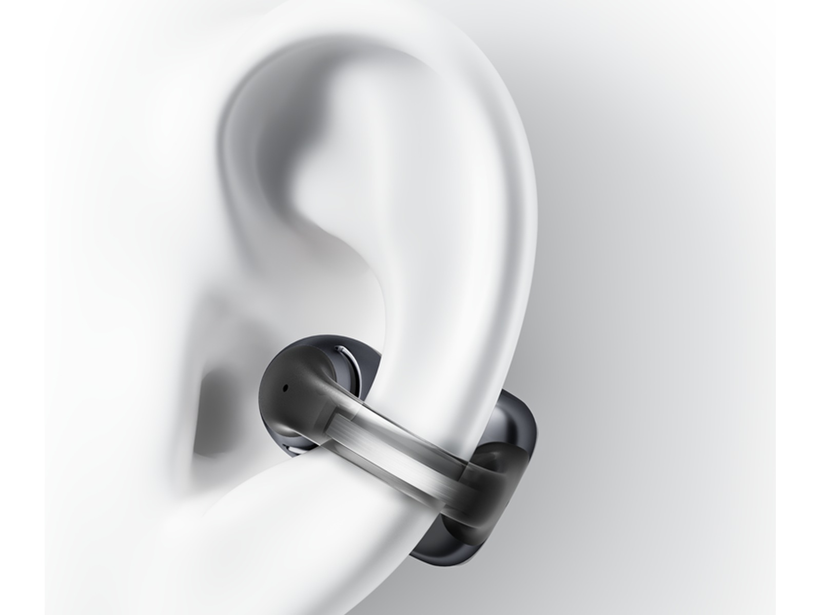 SHOKZ OpenDots Trådløse åpne ørepropper, half In-Ear (sort) Ørepropper