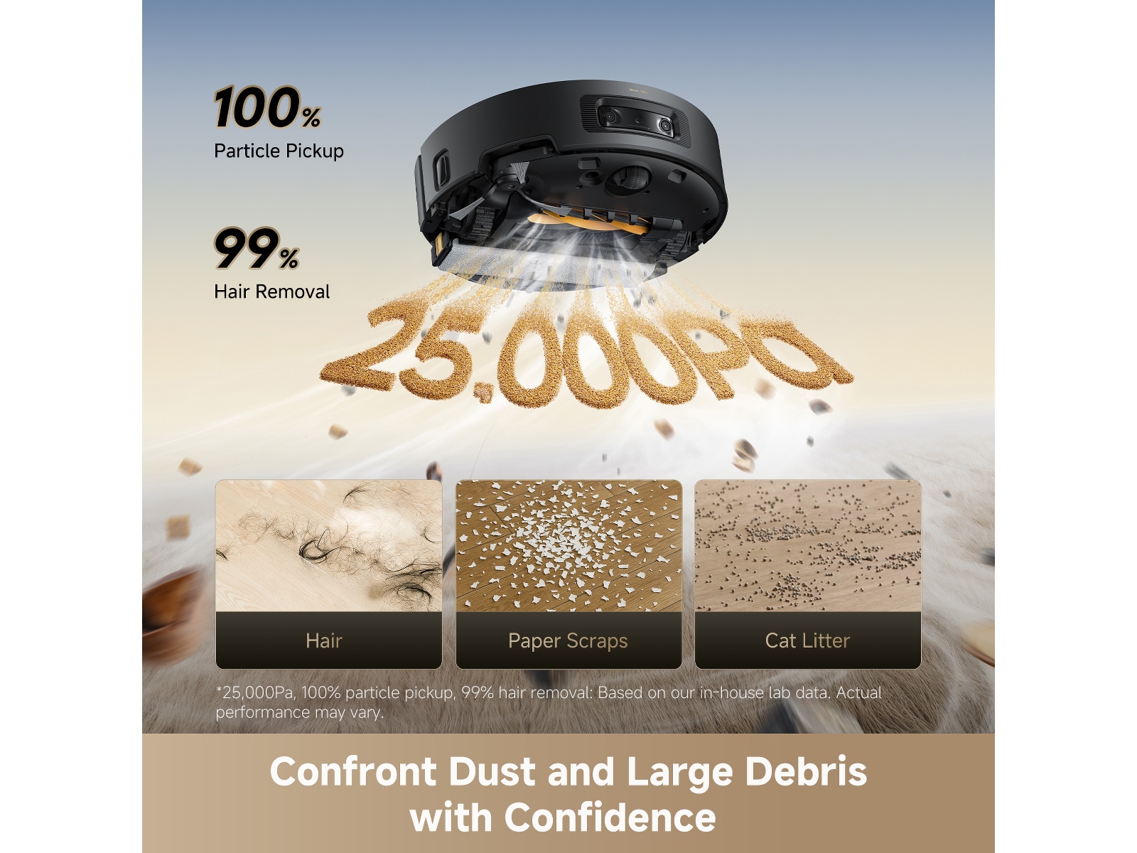 Dreame Aqua10 Ultra Track Complete Robotstøvsuger (sort) Robotstøvsugere