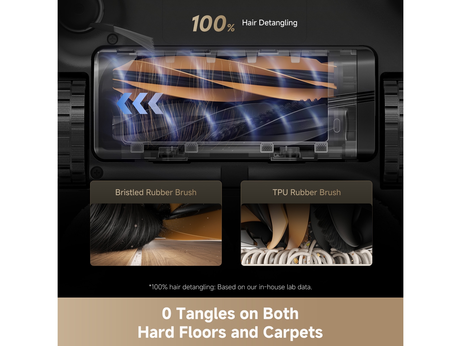 Dreame Aqua10 Ultra Track Complete Robotstøvsuger (sort) Robotstøvsugere