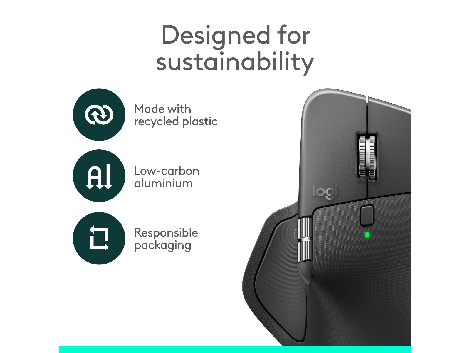 Logitech MX Master 4 for Business Trådløs Ergonomisk Mus (grafittgrå) Mus