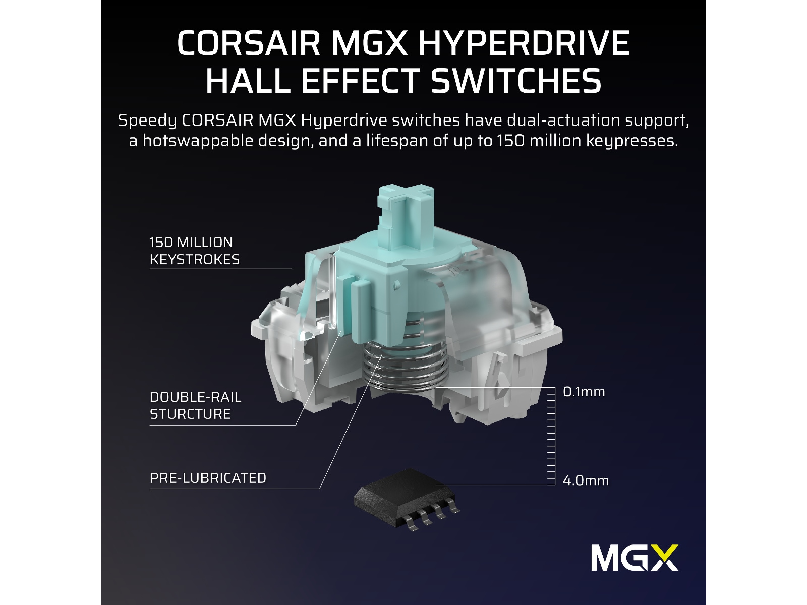 Corsair Vanguard PRO 96 RGB Gamingtastatur (sort) Gamingtastatur