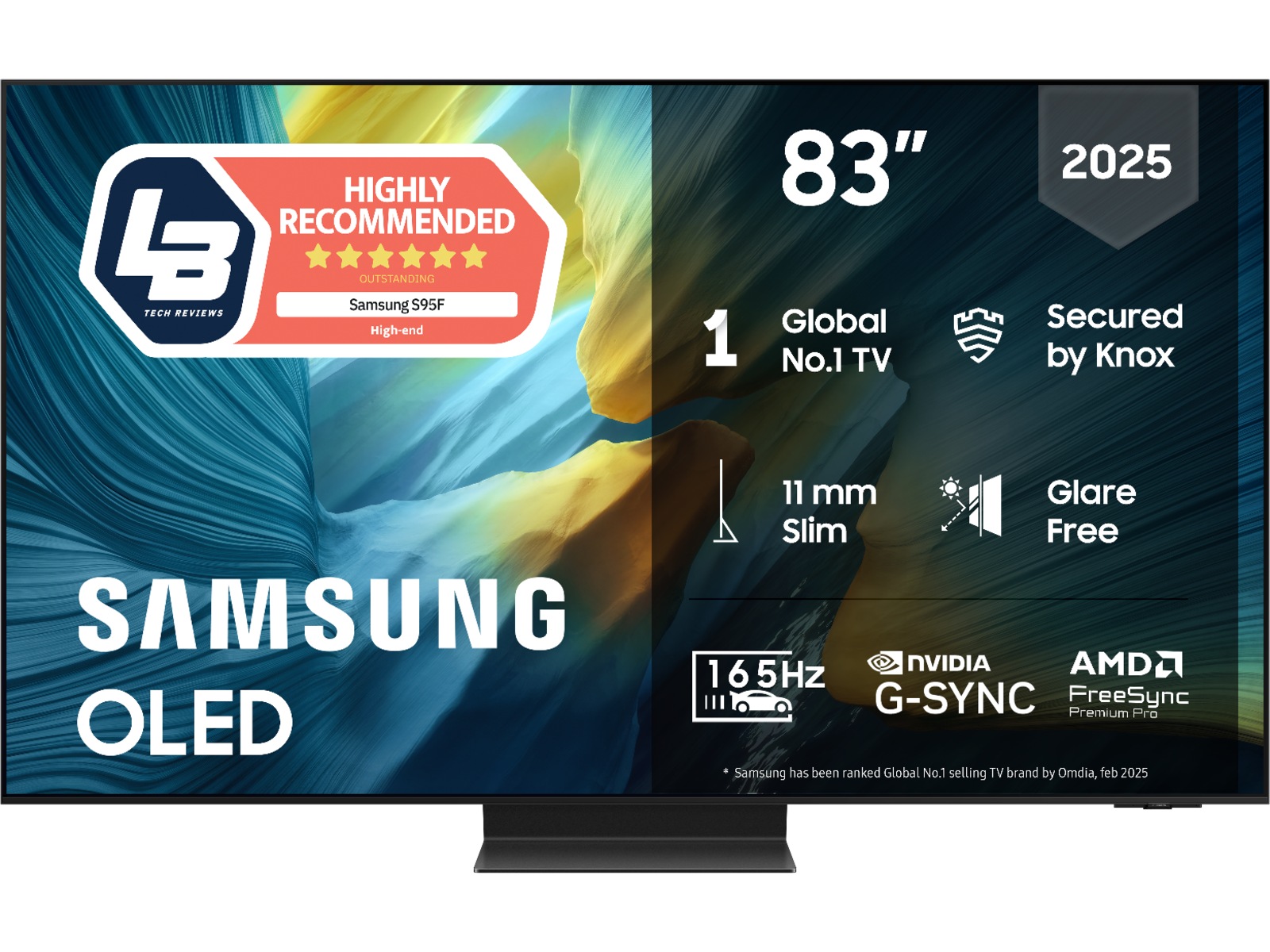 Samsung 83" S95F OLED 4K Smart TV (2025) -B-Grade Demo TV/projektor