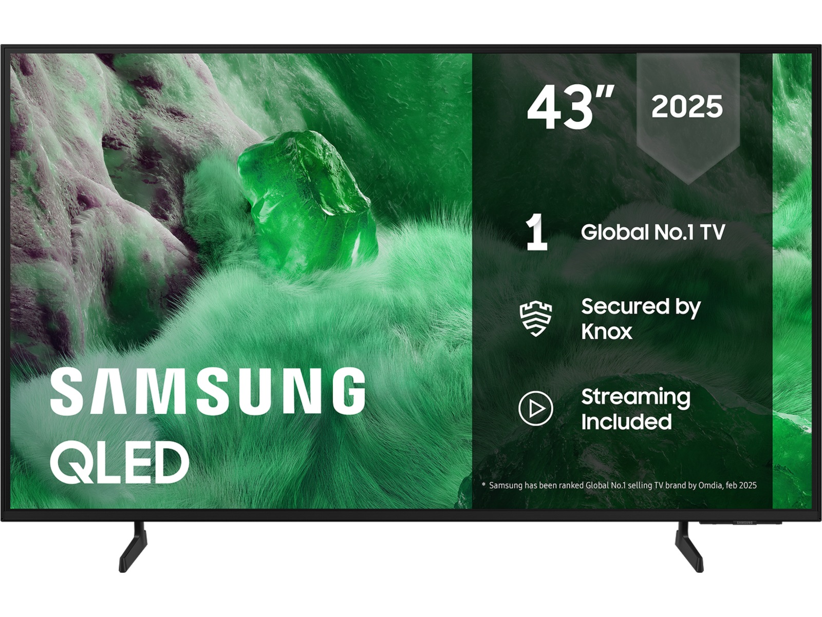Samsung 43" Q7F2 QLED 4K Smart TV (2025) -B-Grade Demo TV/projektor