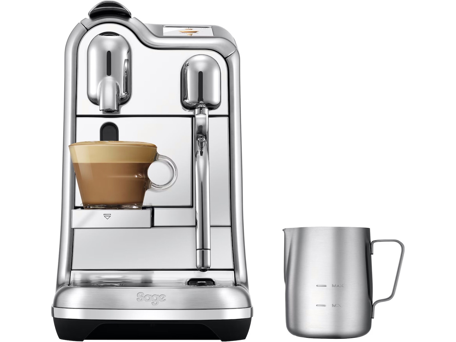 Sage Creatista PRO Nespressomaskin (børstet stål) -B-Grade Demo hjem & fritid