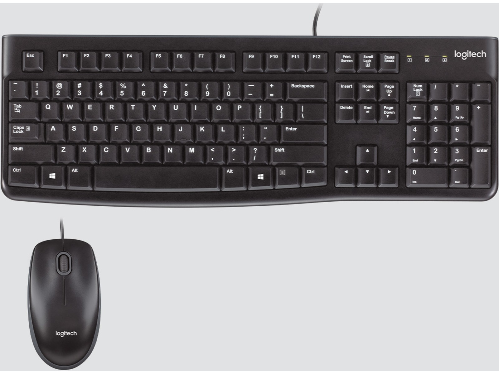Logitech MK120 Combo Mus & tastatur -kombipakker