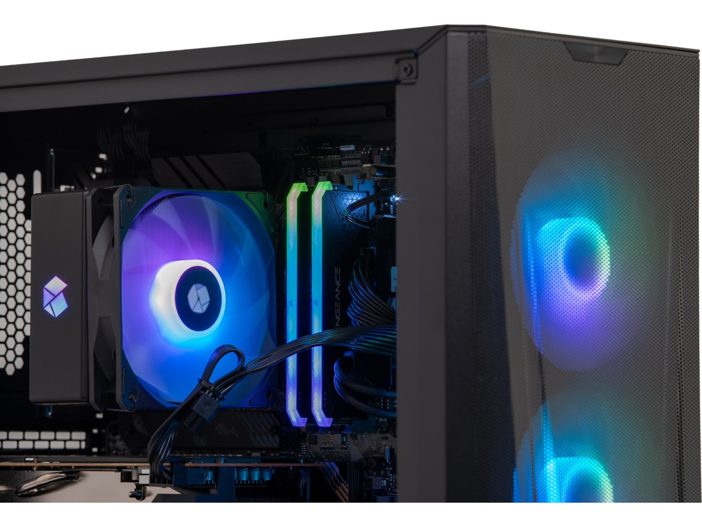 Komplett-PC Advanced Gaming a115 RGB - RX 7600 Gaming-PC stasjonær