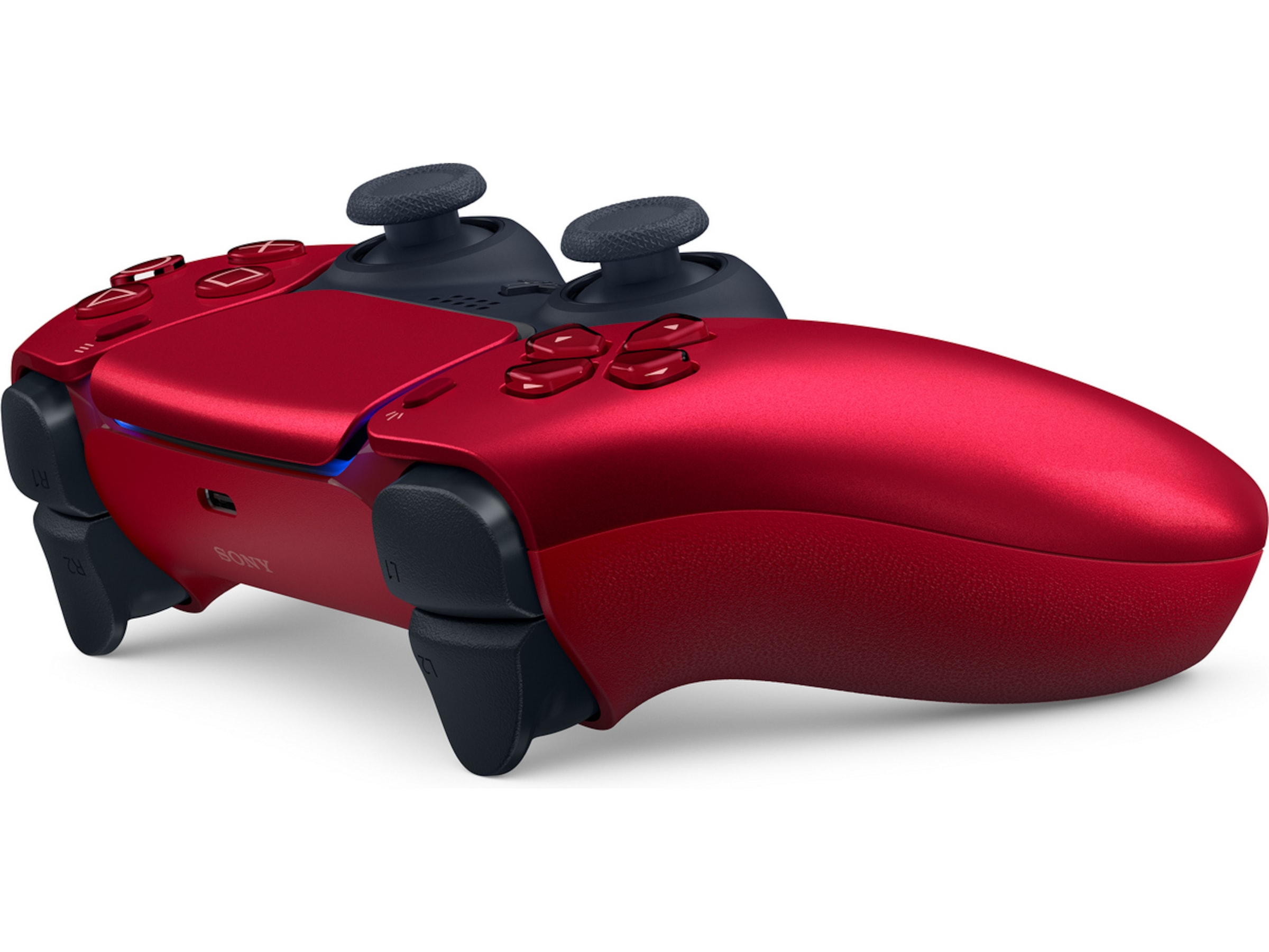 PlayStation 5 DualSense Kontroller (Volcanic Red) Tilbehør til spillkonsoller