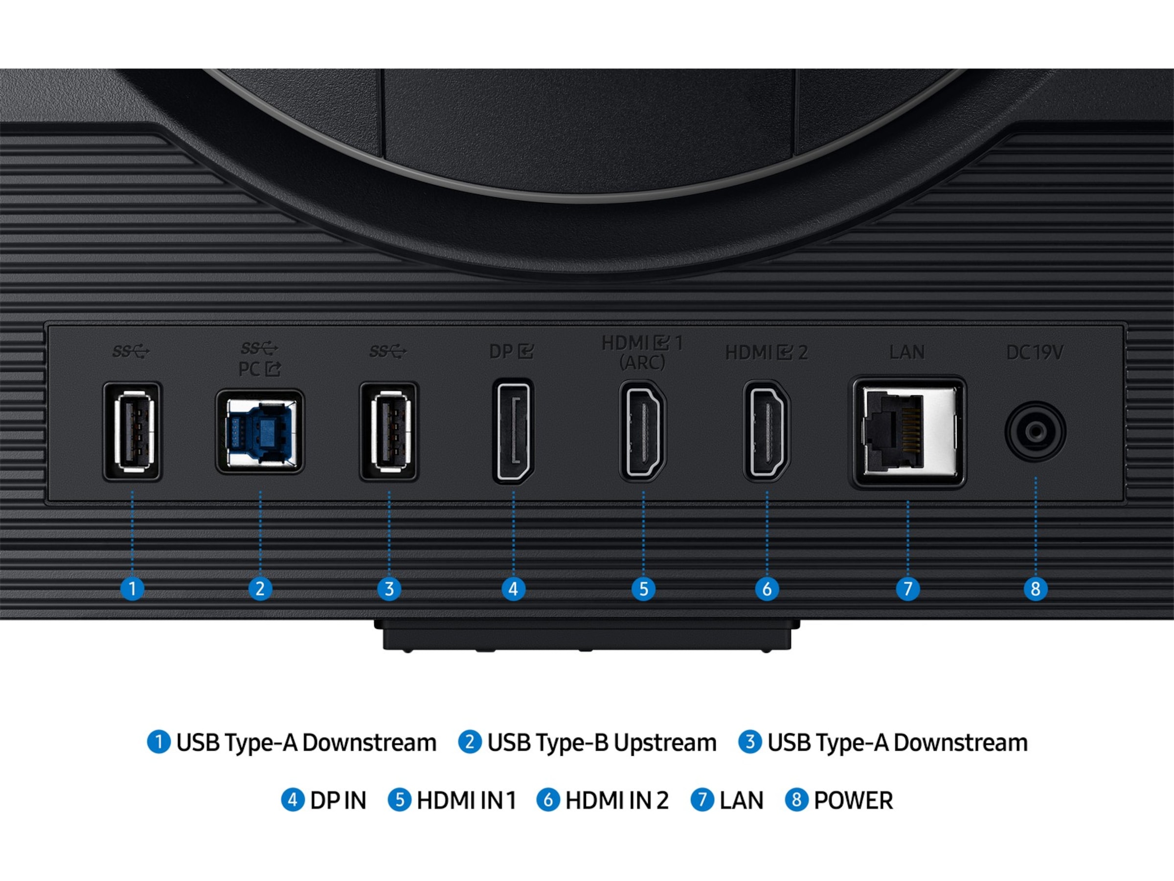 Samsung Odyssey G7 32" 4K smart skjerm 32DG702 Skjermer