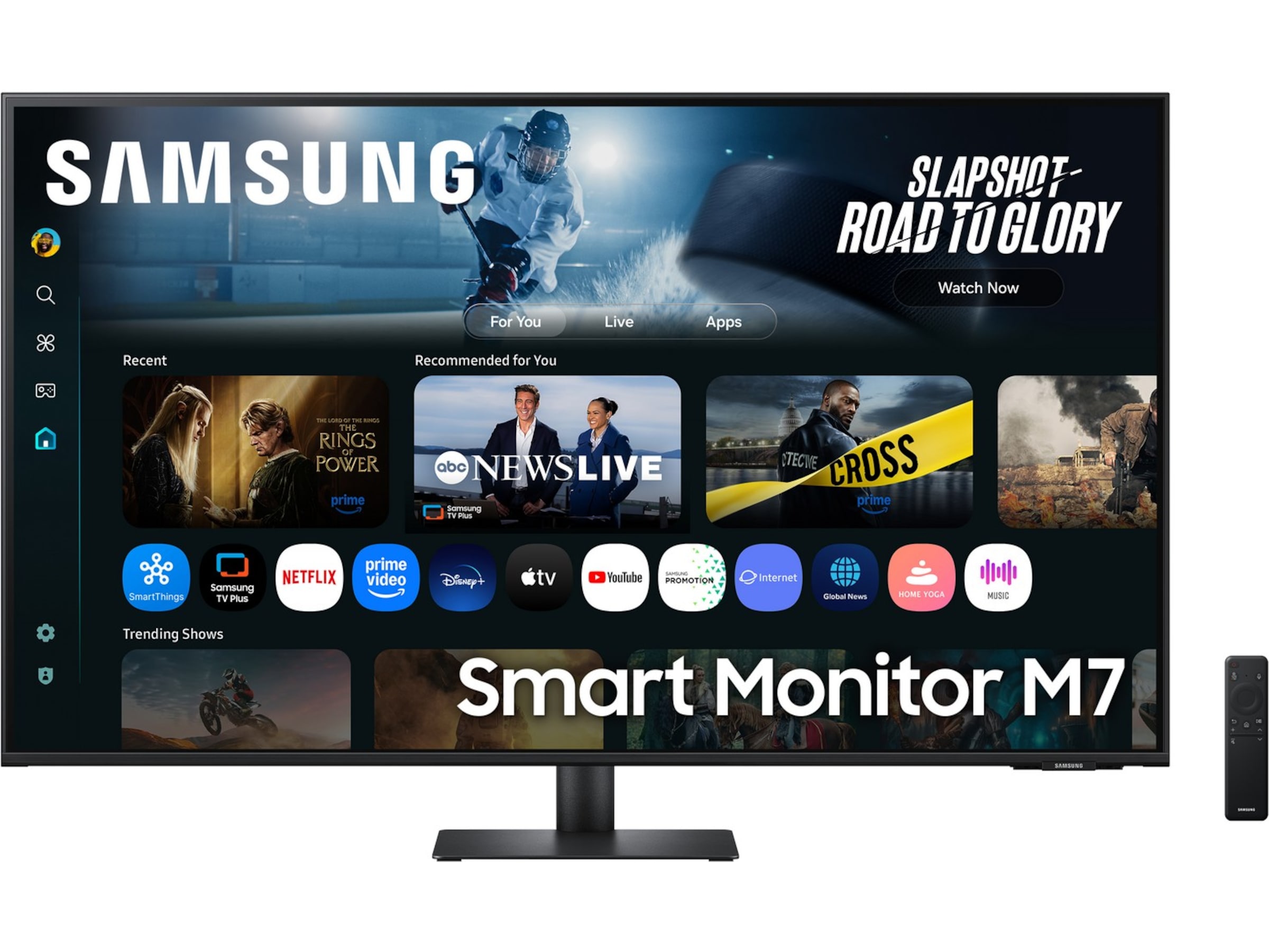 Samsung 43" 4K smartskjerm M7 43FM702 Skjermer