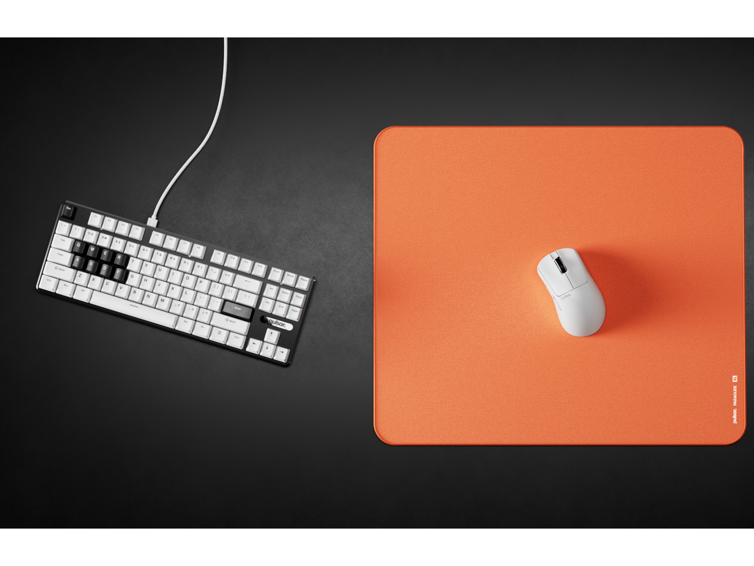Pulsar ParaGlide Musematte XL (oransje) Gamingmusematte