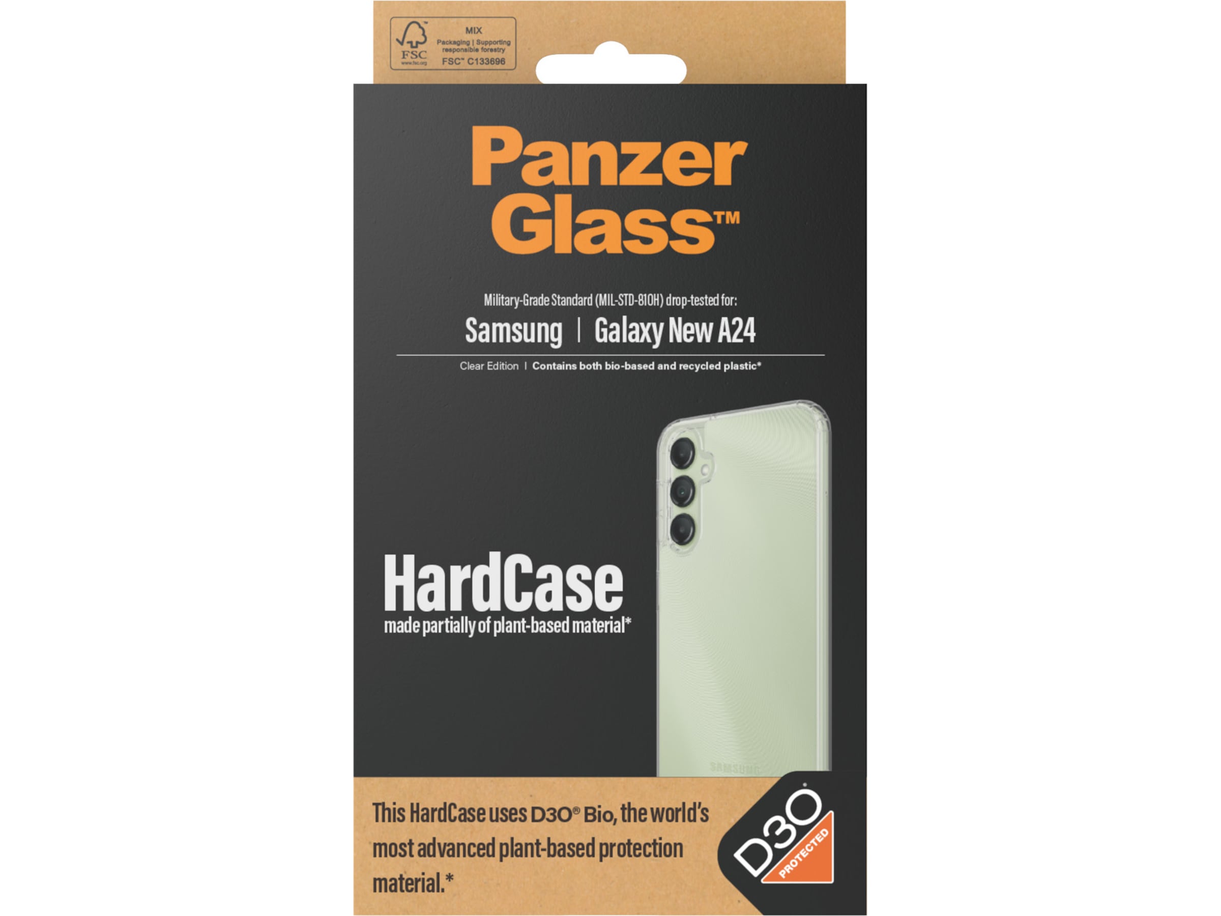 PanzerGlass Galaxy A25 5G D3O HardCase deksel (gjennomsiktig) Mobildeksel