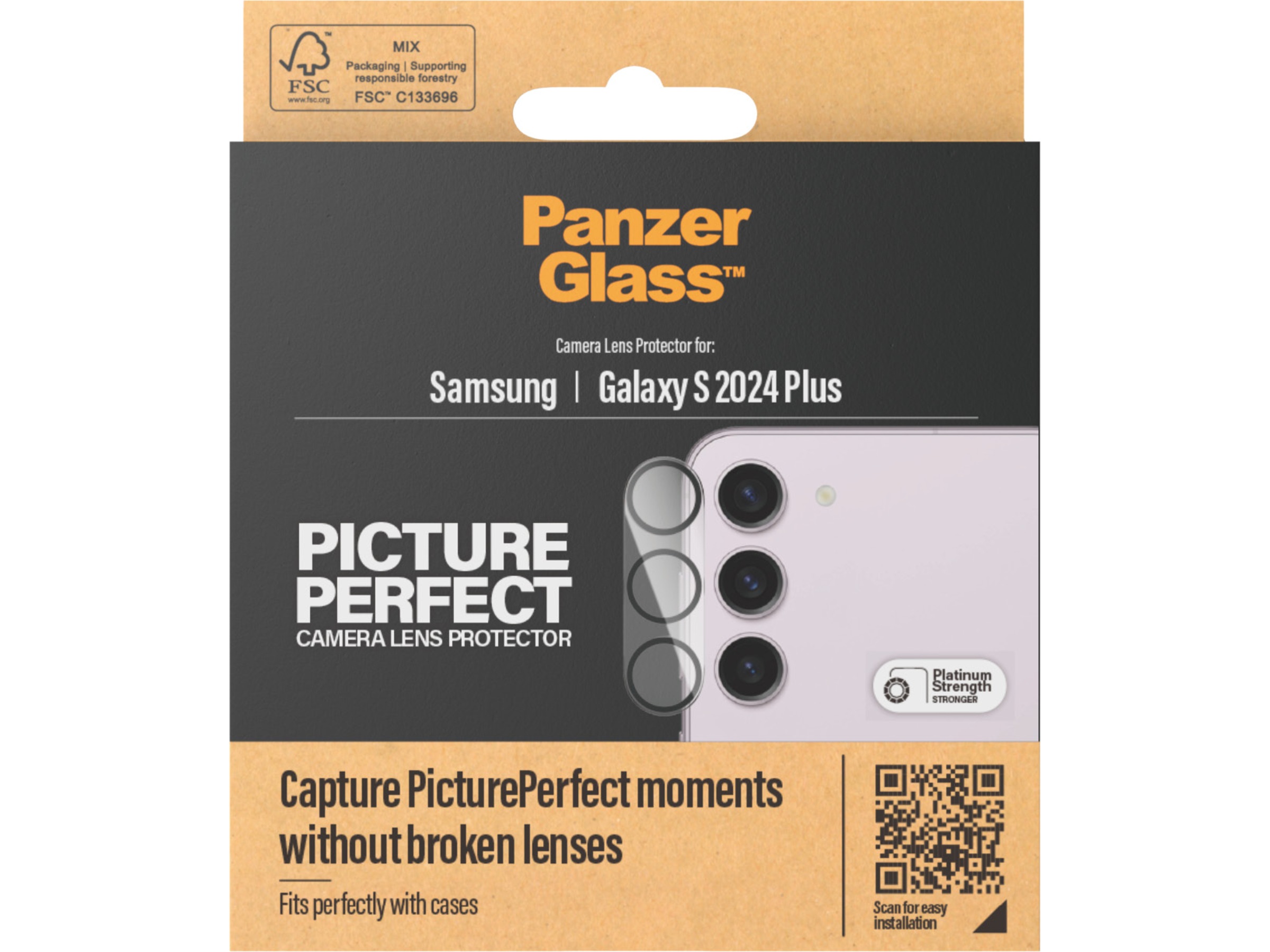 PanzerGlass Galaxy S24+ PicturePerfect Linsebeskytter Skjermbeskytter