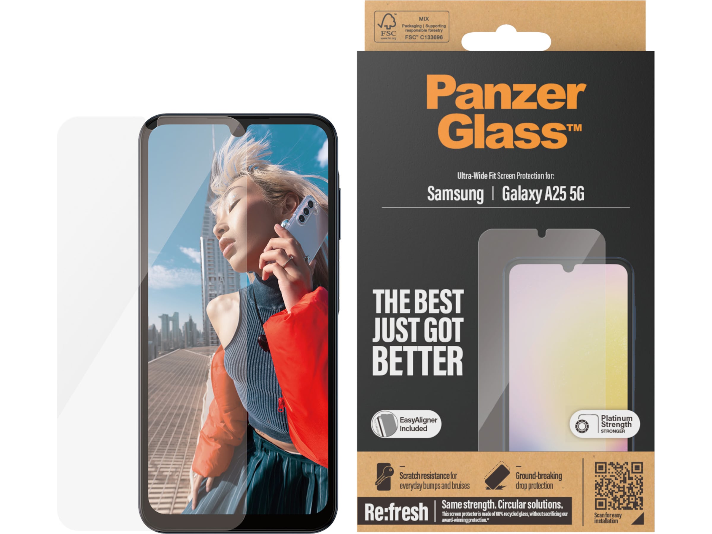 PanzerGlass Galaxy A25 5G Skjermbeskytter Skjermbeskytter