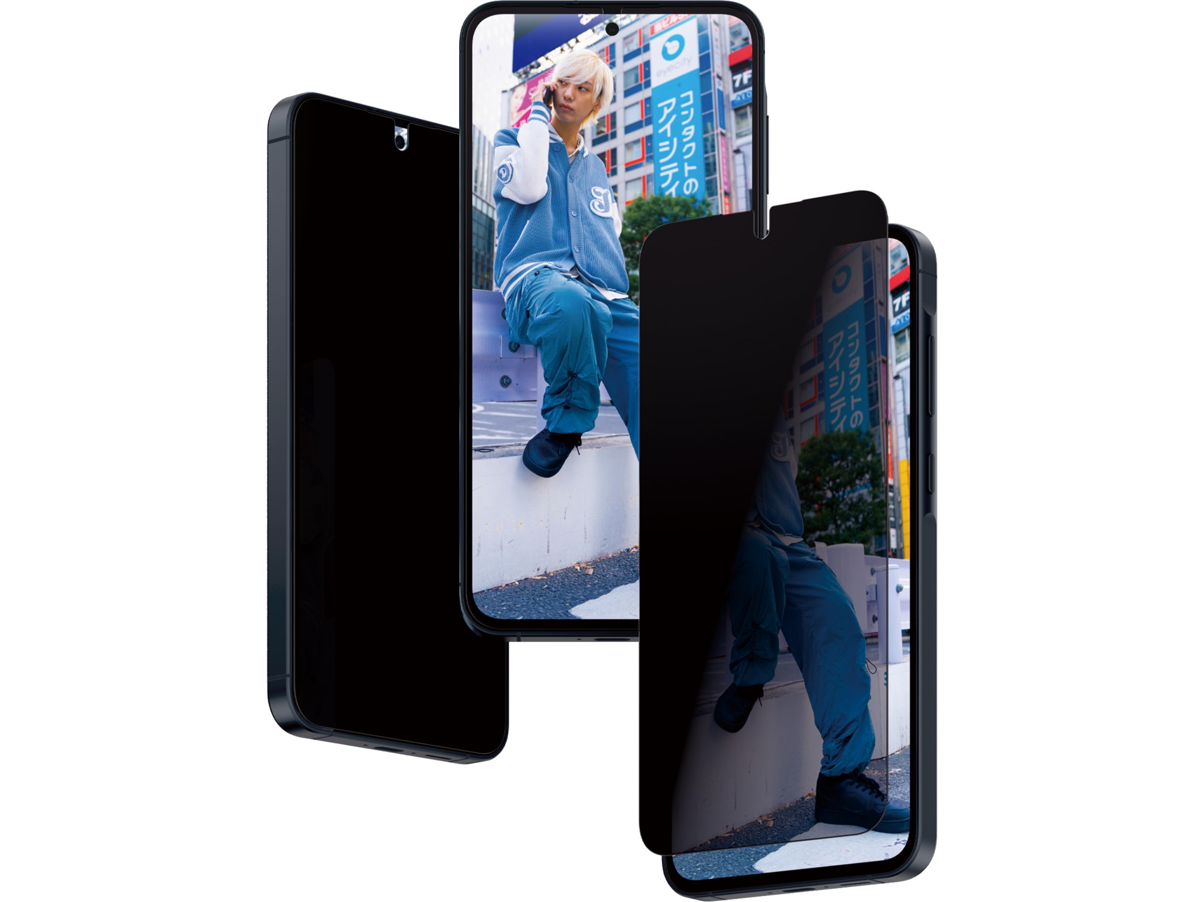 PanzerGlass Galaxy A55 5G Privacy skjermbeskytter Skjermbeskytter