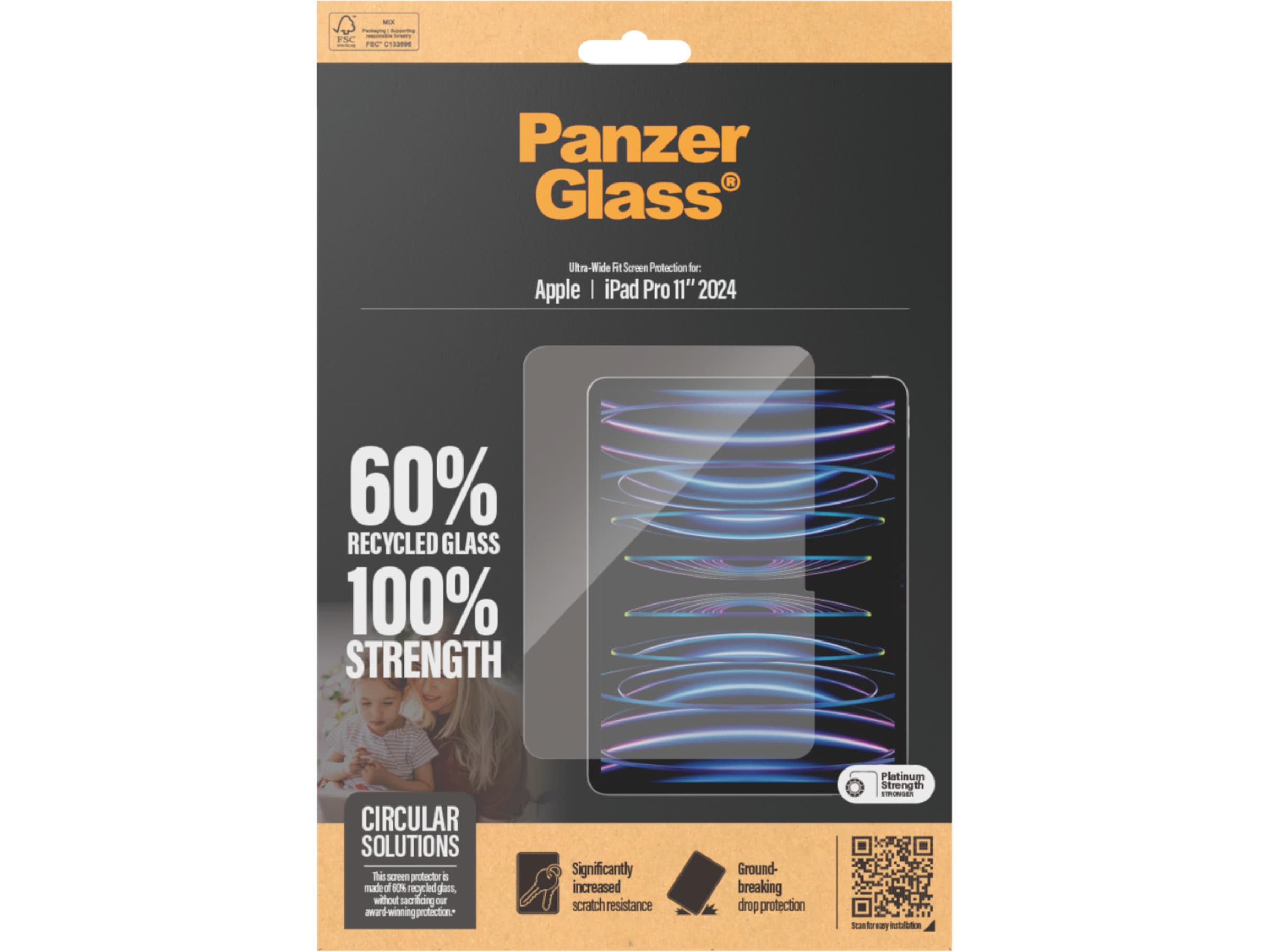 PanzerGlass iPad Pro 11" Skjermbeskytter Skjermbeskyttelse nettbrett