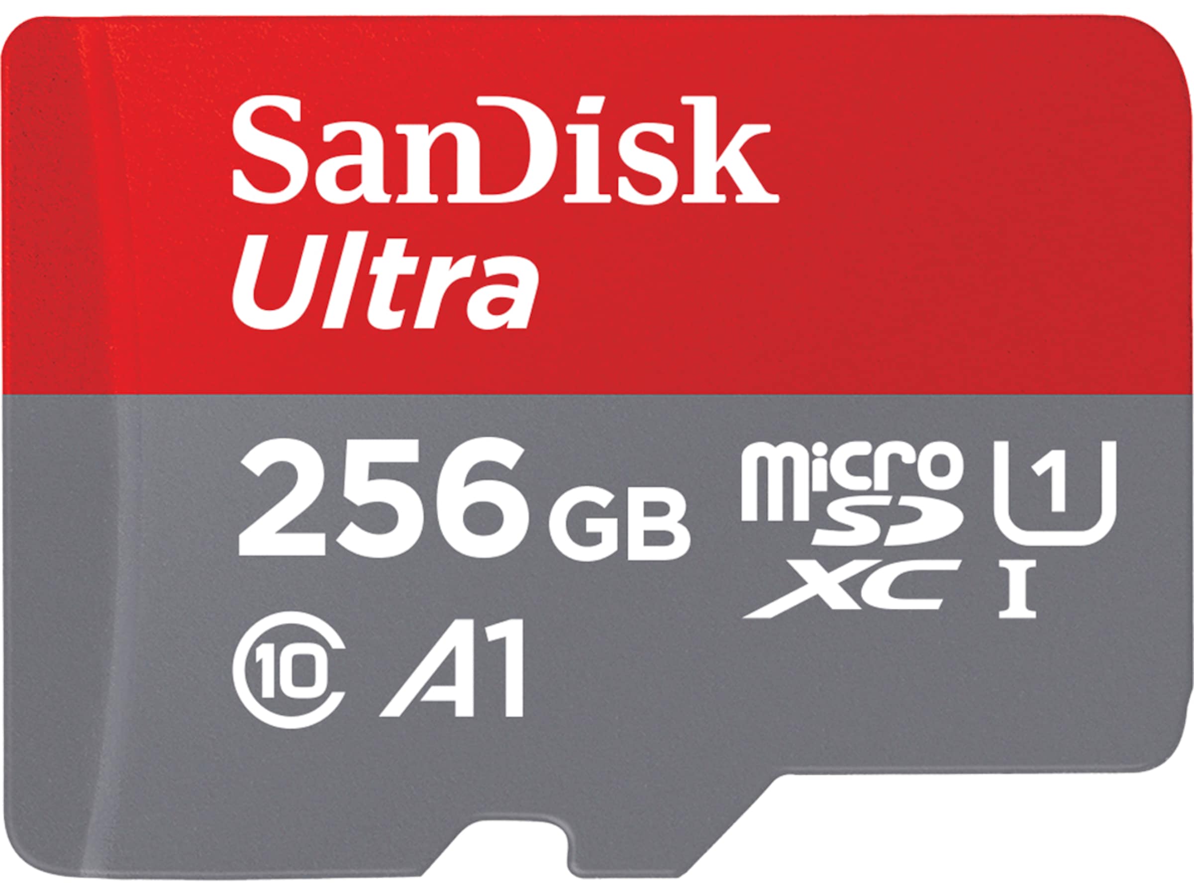 SanDisk Ultra microSDXC 256GB + SD Adapter Minnekort til foto & video