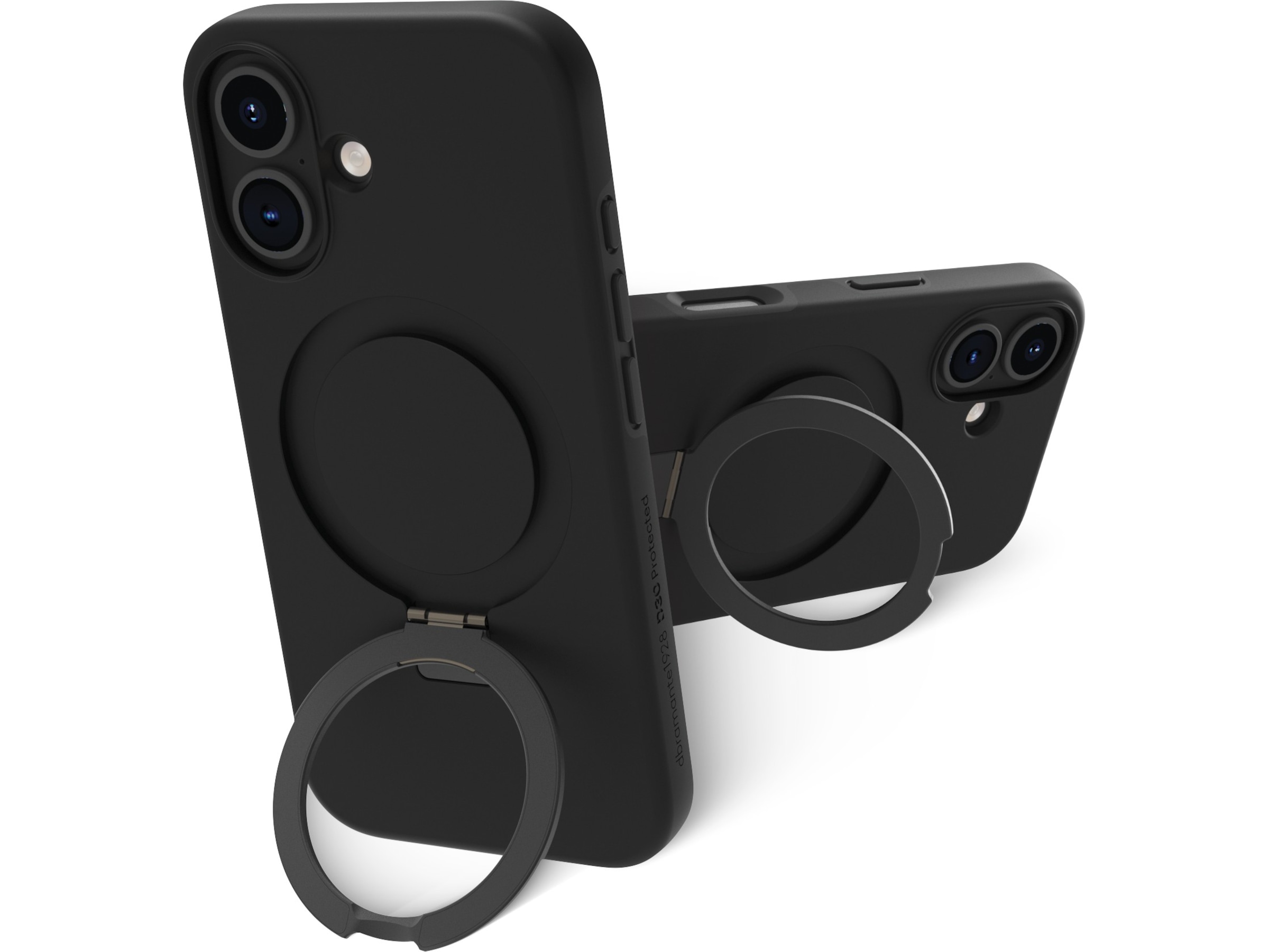 dbramante1928 iPhone 16 Plus Iceland Ultra D3O deksel (sort) Mobildeksel