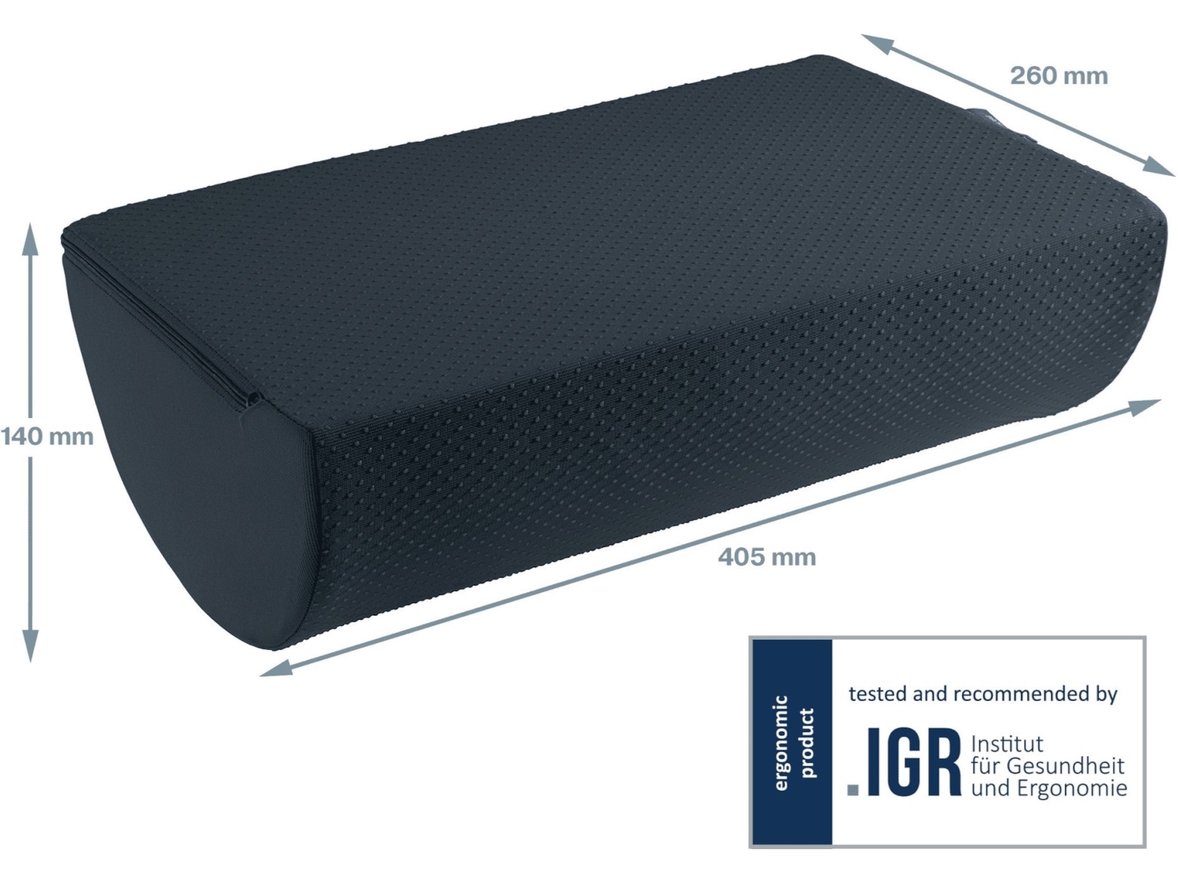 Leitz Ergo Cosy Fotstøtte (grå) Fotskammel