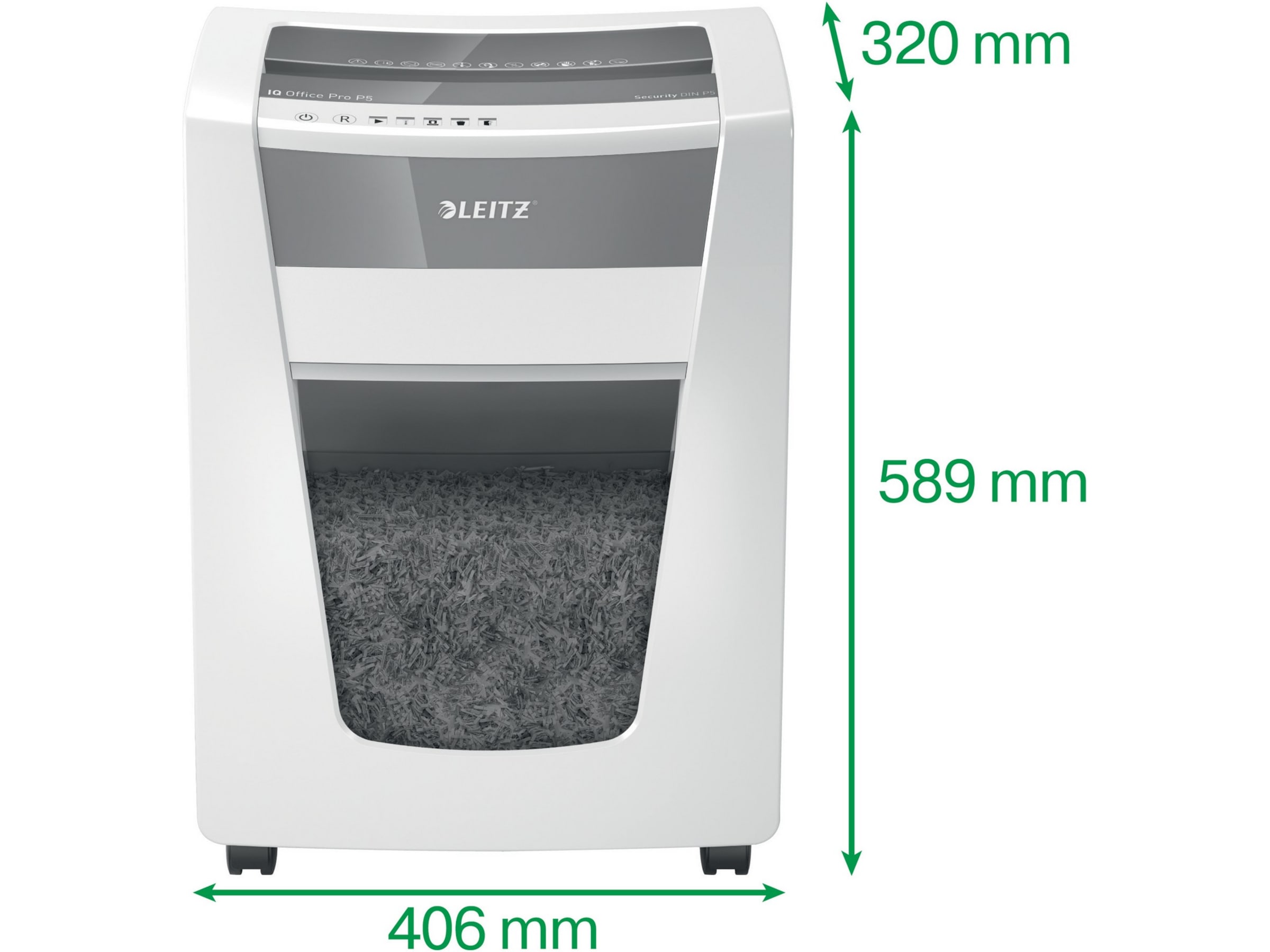 Leitz makuleringsmaskin IQ Office Pro P5 Makuleringsmaskiner