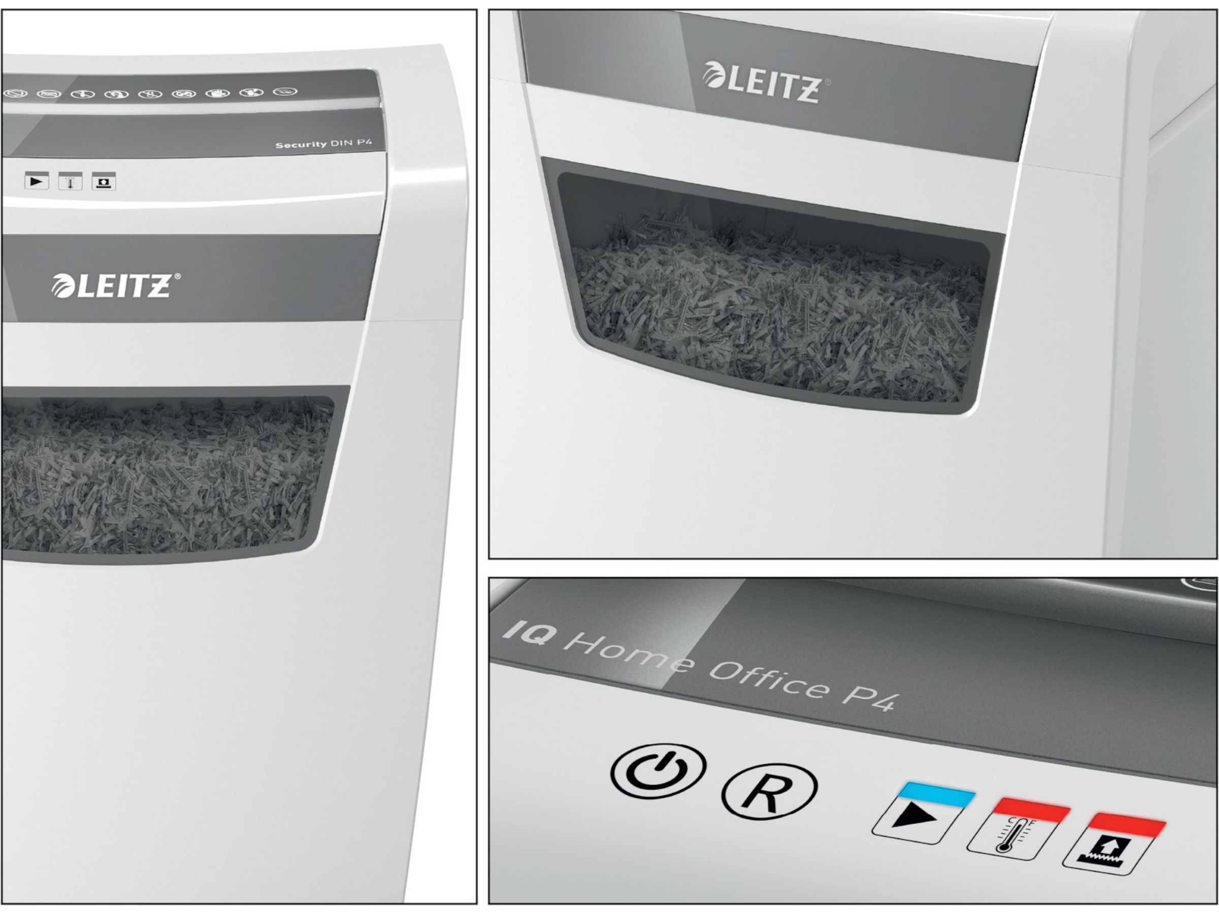 Leitz makuleringsmaskin IQ Home P4 Makuleringsmaskiner