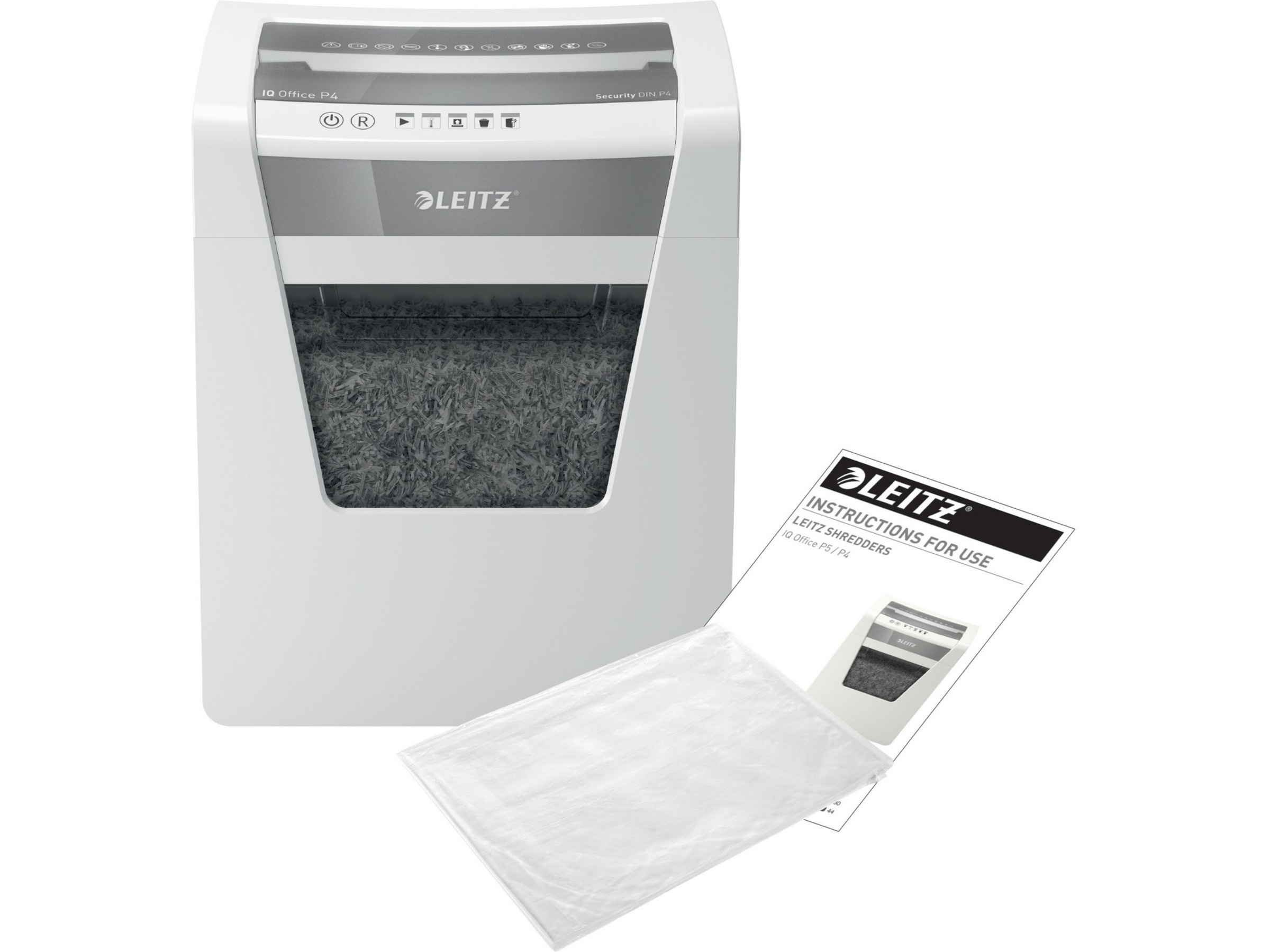 Leitz makuleringsmaskin IQ Office P4 Makuleringsmaskiner