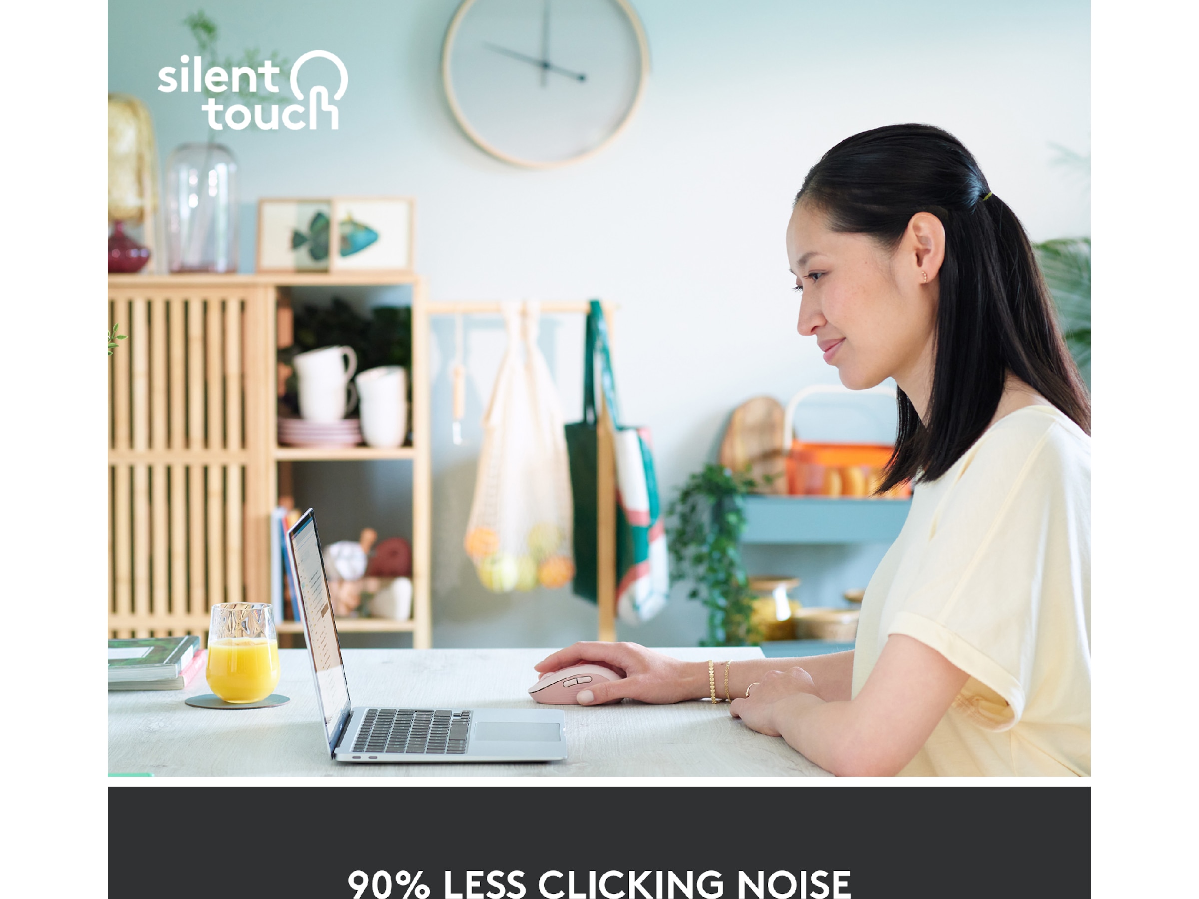 Logitech Signature M650 Medium  trådløs mus Rosa Mus