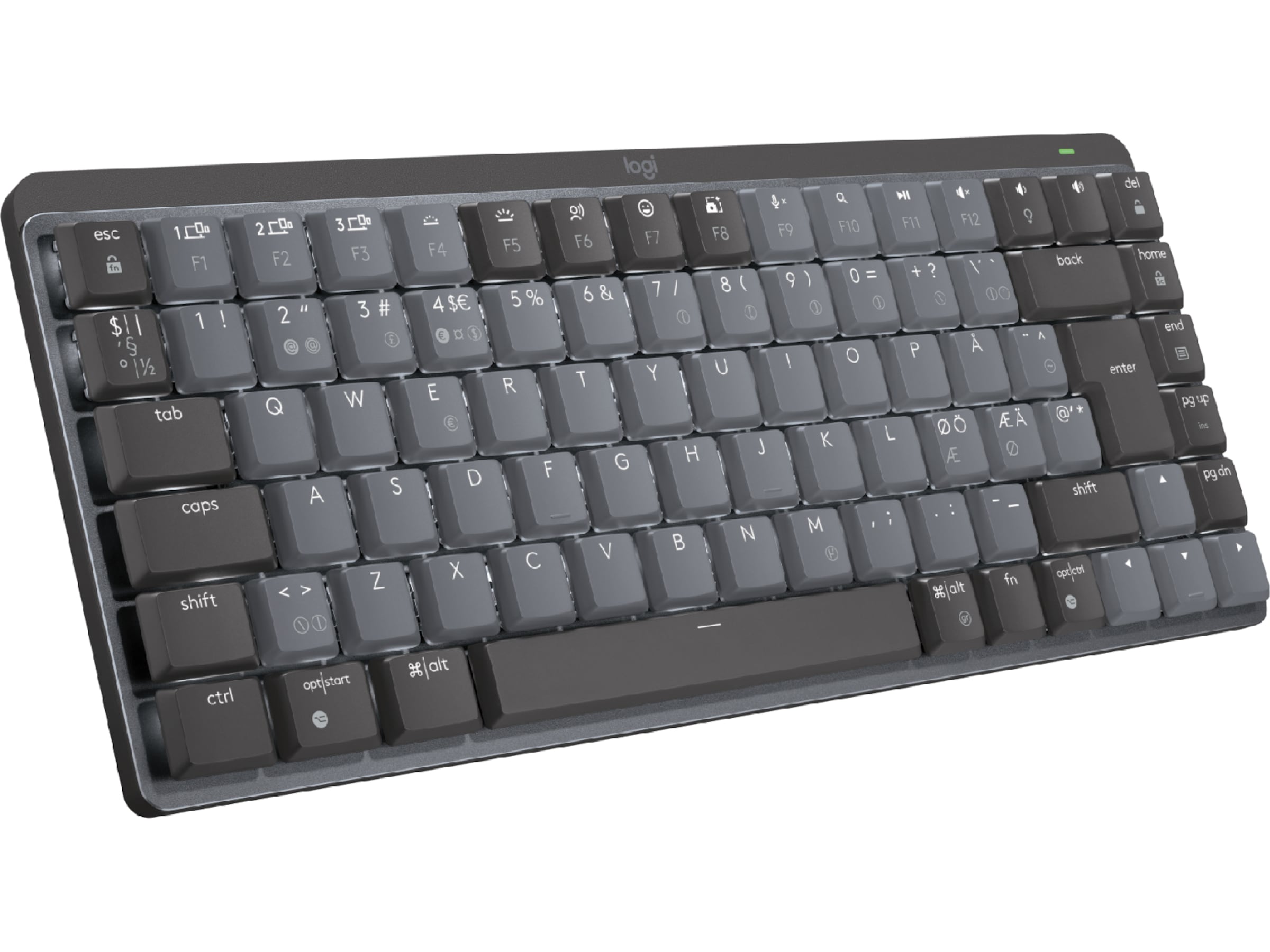 Logitech MX Mechanical Mini Minimalist Tactile (graphite) Tastatur