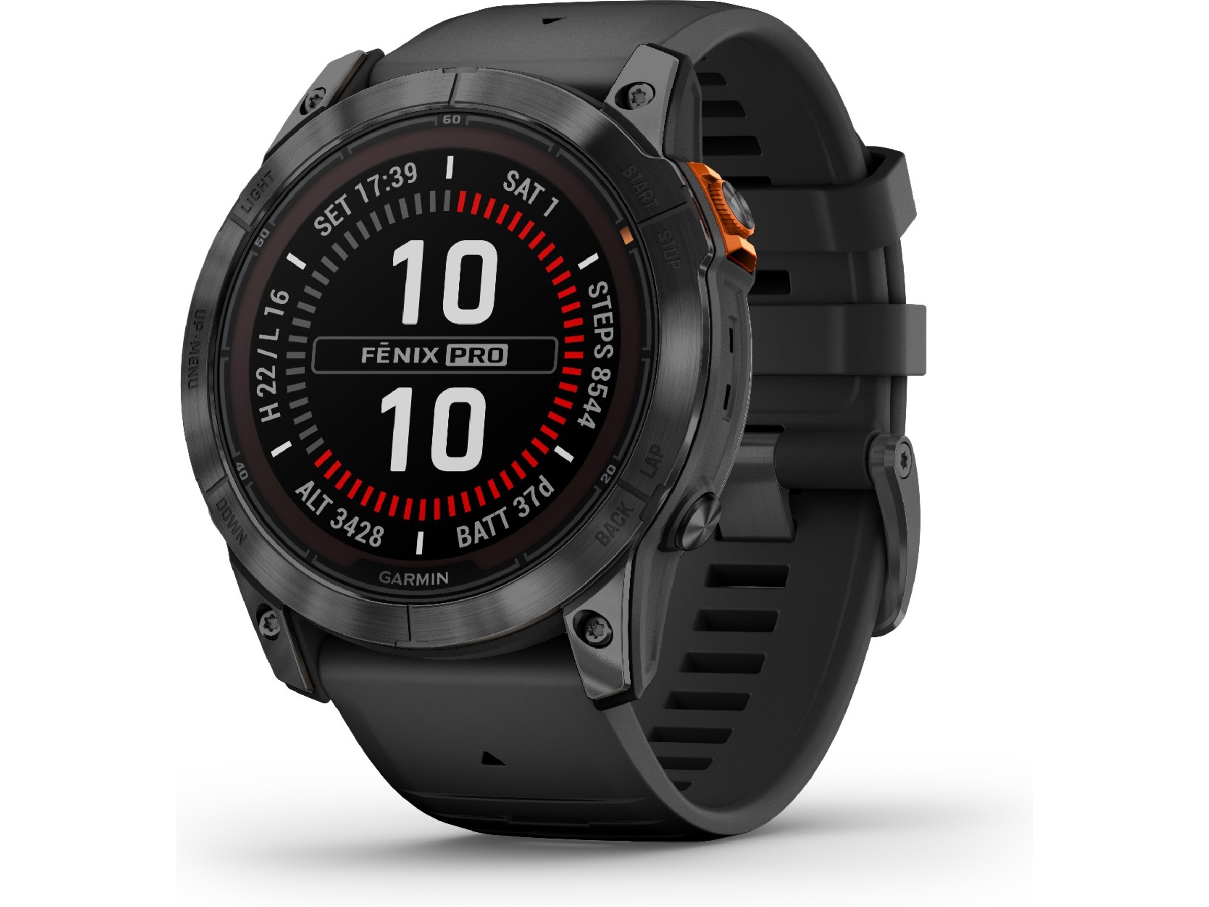 Garmin fenix 7X Pro Solar 51mm GPS (slate gray/black) Smartklokker