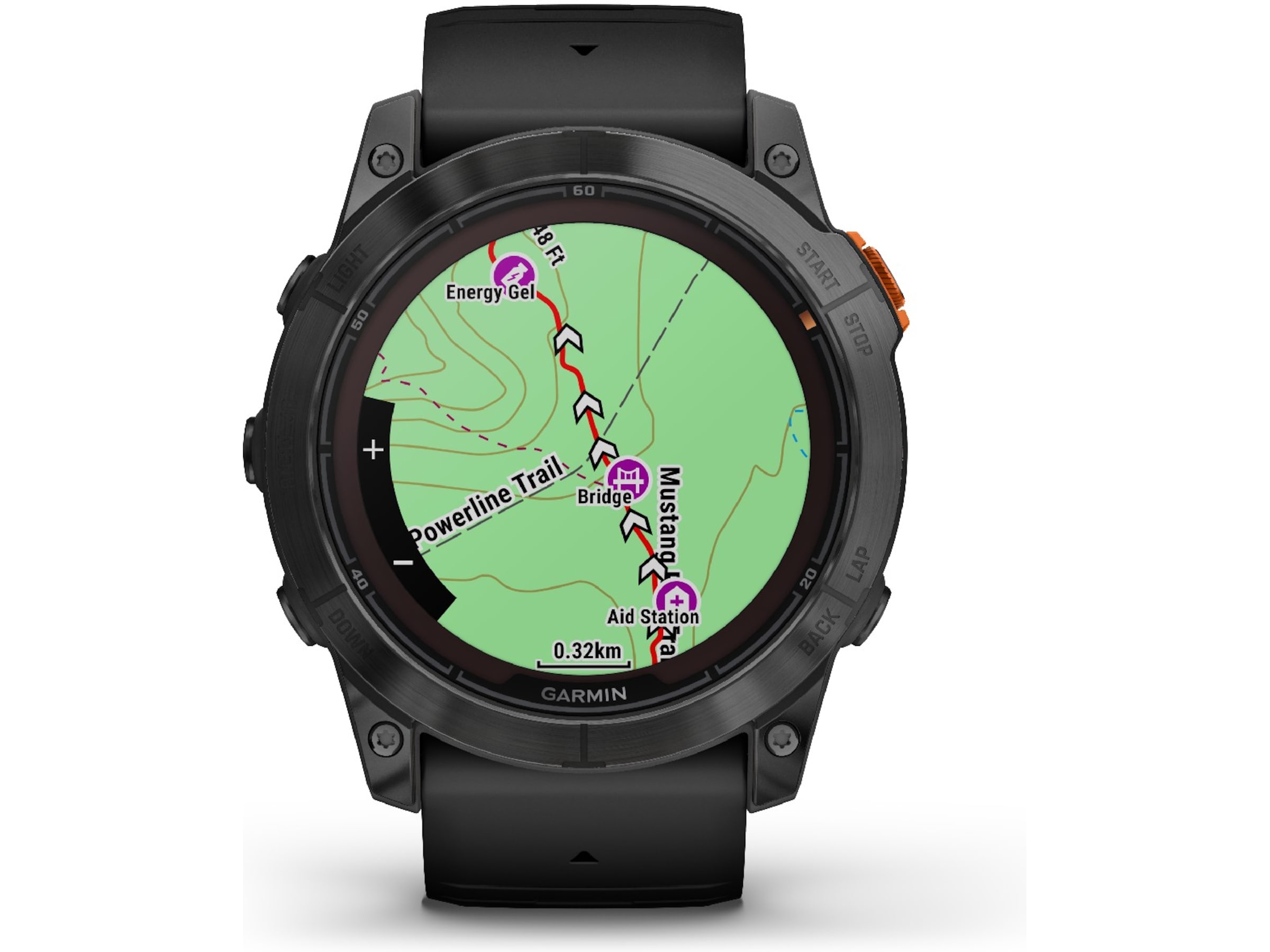 Garmin fenix 7X Pro Solar 51mm GPS (slate gray/black) Smartklokker