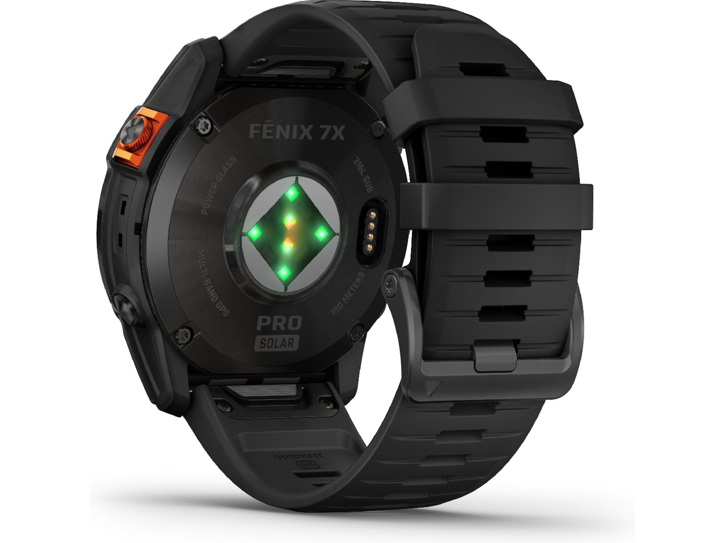 Garmin fenix 7X Pro Solar 51mm GPS (slate gray/black) Smartklokker