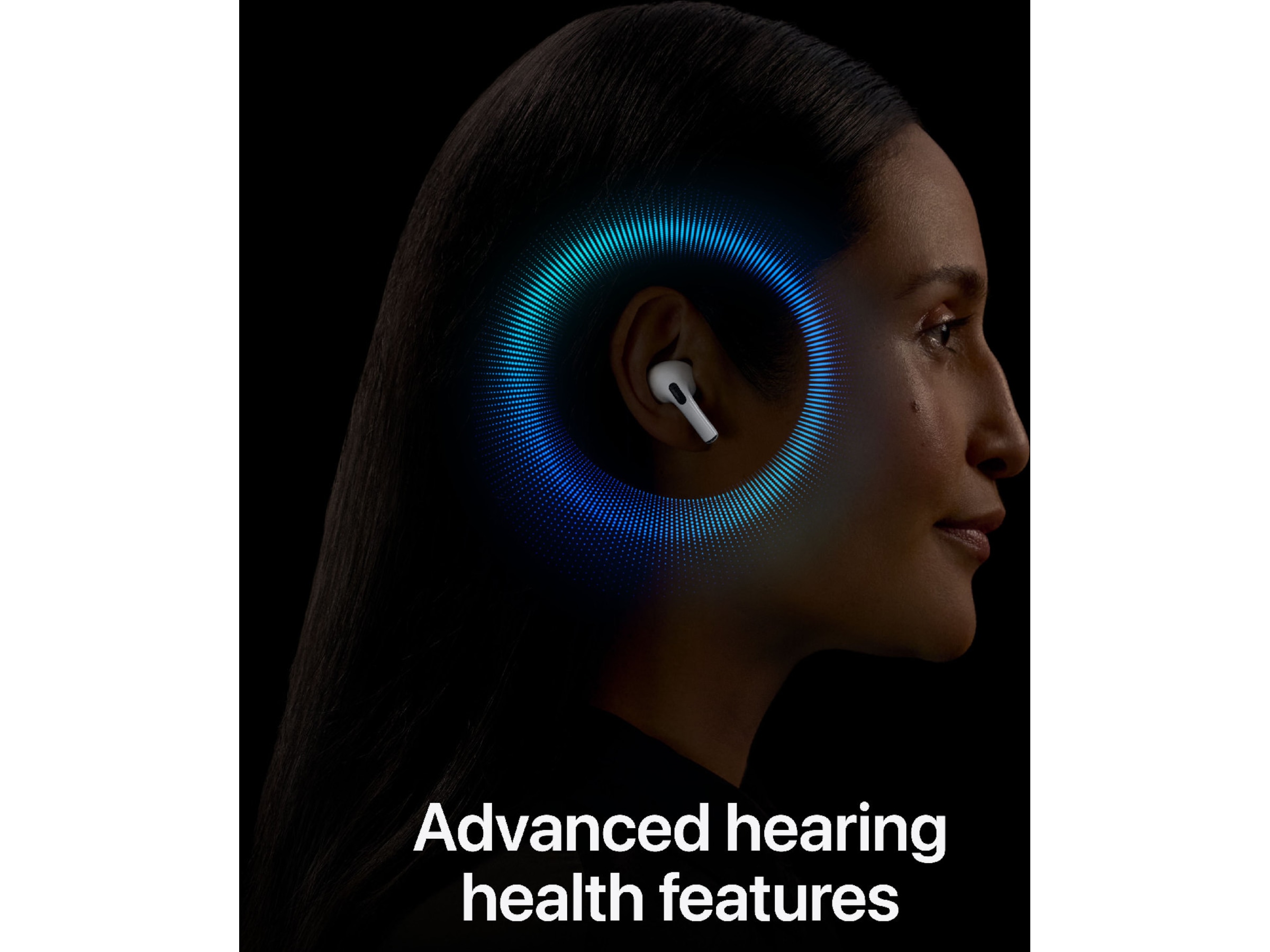 Apple AirPods Pro 2 trådløse ørepropper, In-Ear (hvit) Ørepropper