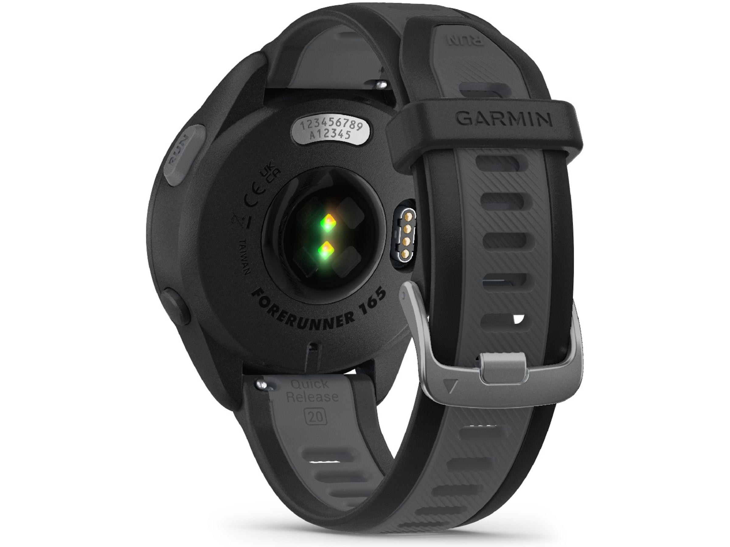 Garmin Forerunner 165 43mm GPS (black/slate gray) Smartklokker