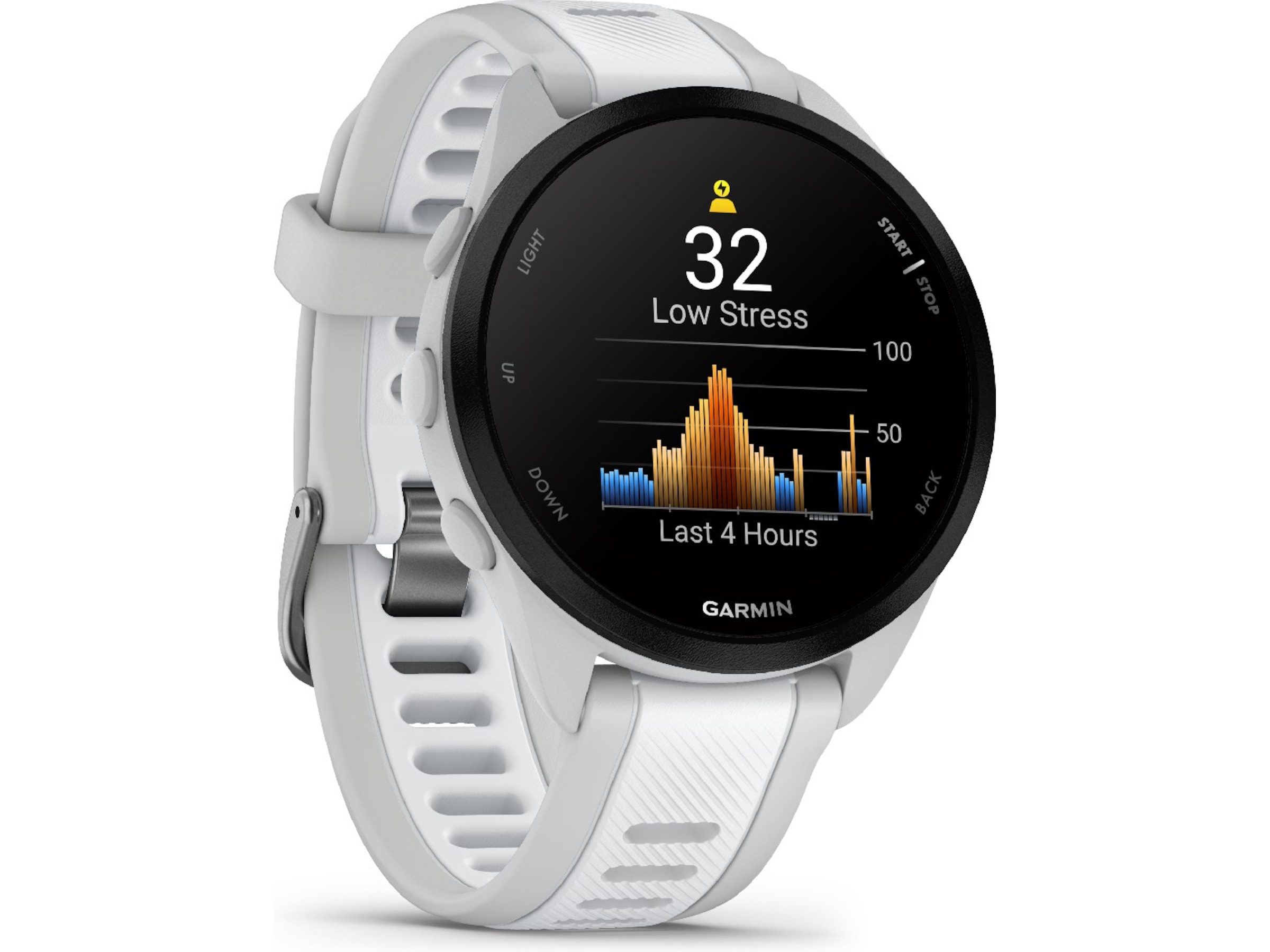Garmin Forerunner 165 43mm GPS (mist gray/whitestone) Smartklokker