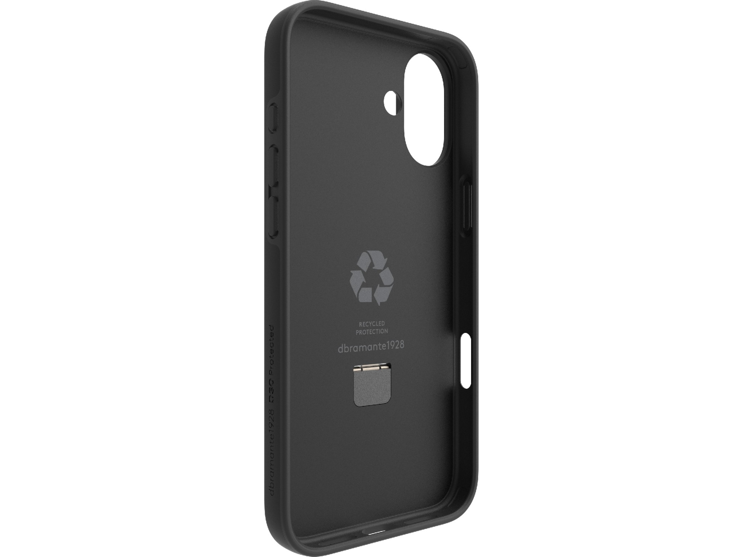 dbramante1928 iPhone 16 Plus Iceland Ultra D3O deksel (sort) Mobildeksel