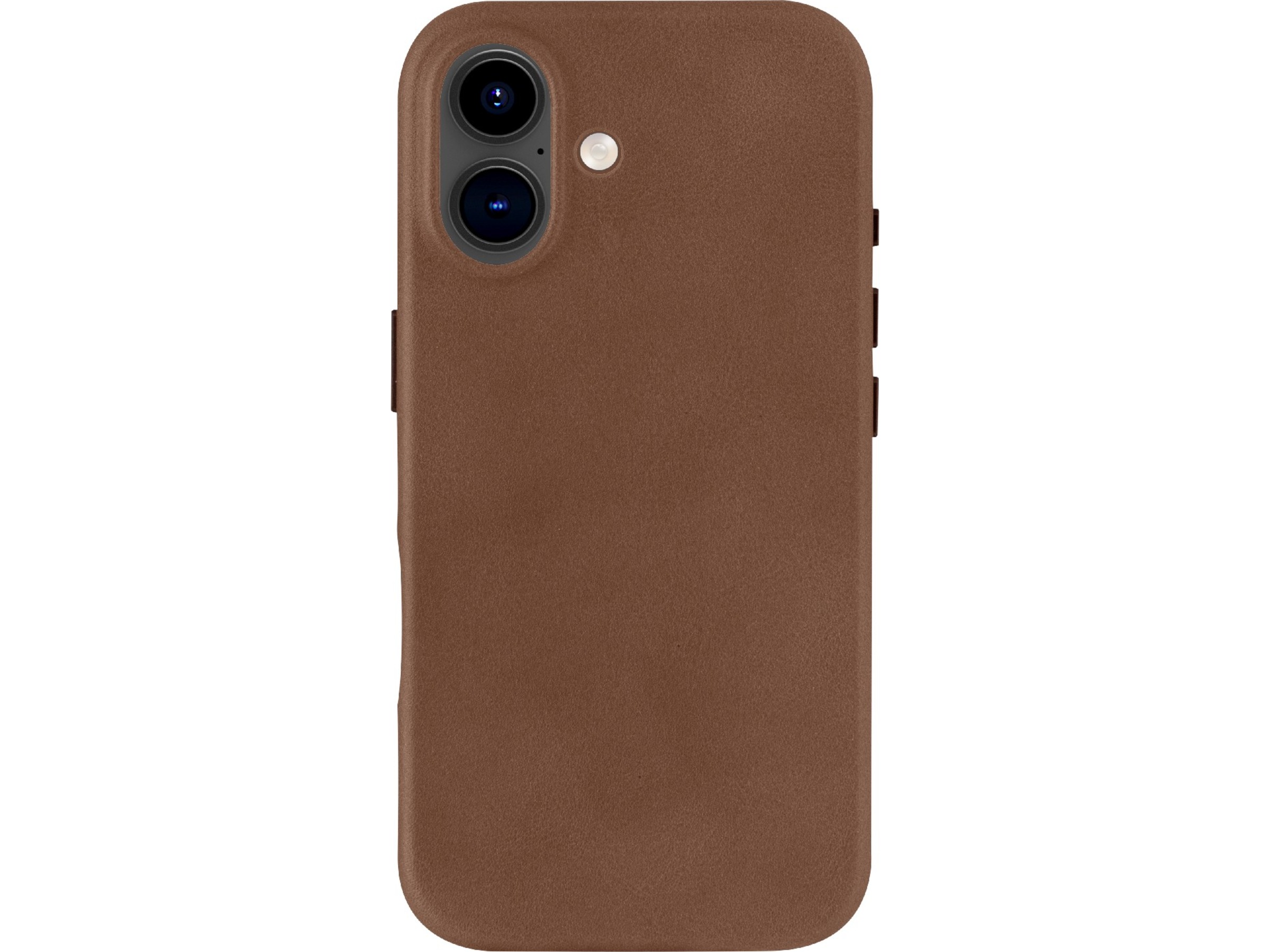 dbramante1928 iPhone 16 Roskilde skinndeksel (dark tan) Mobildeksel