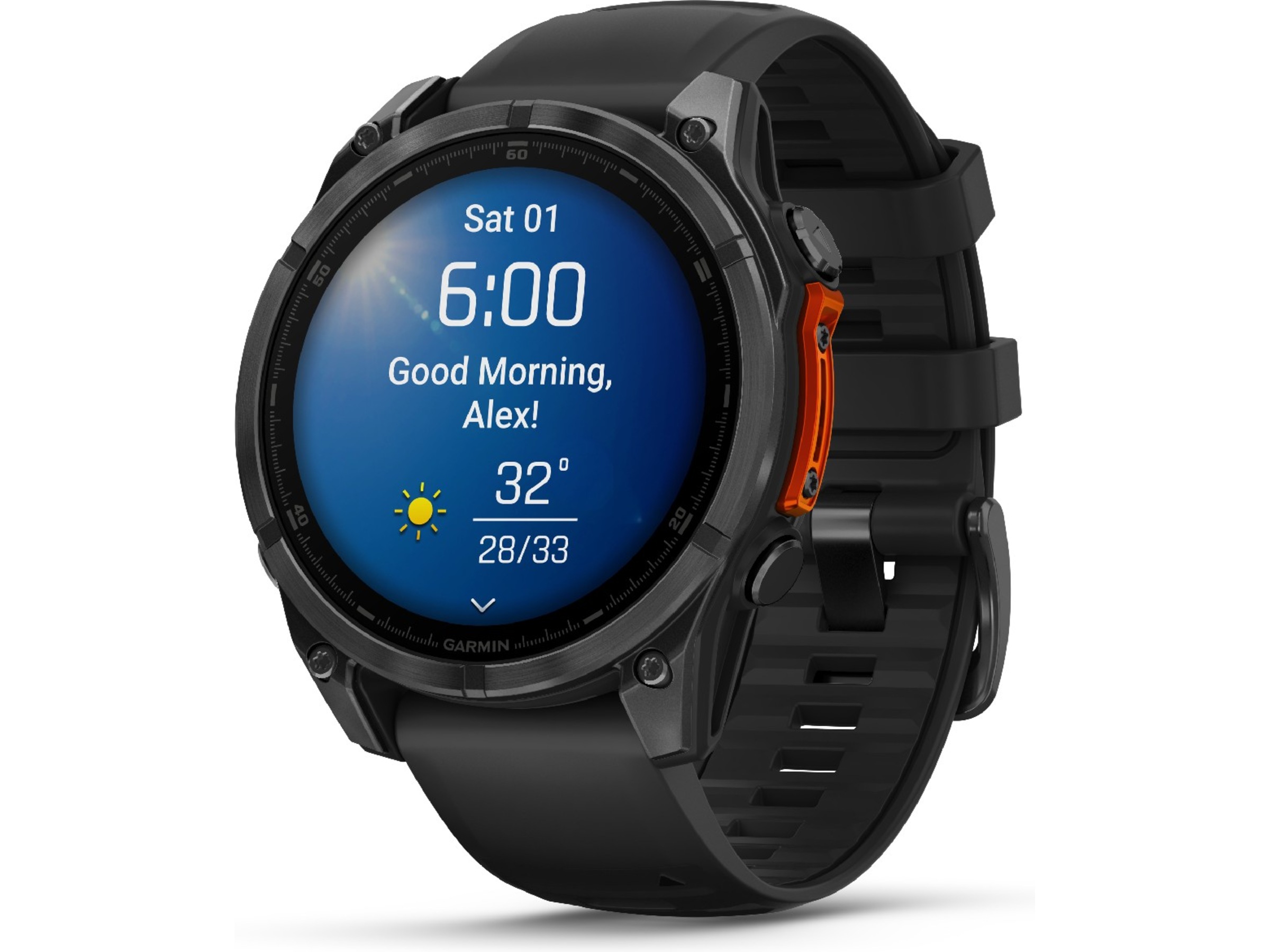 Garmin fenix 8 AMOLED 47mm GPS (slate gray/black) Smartklokker