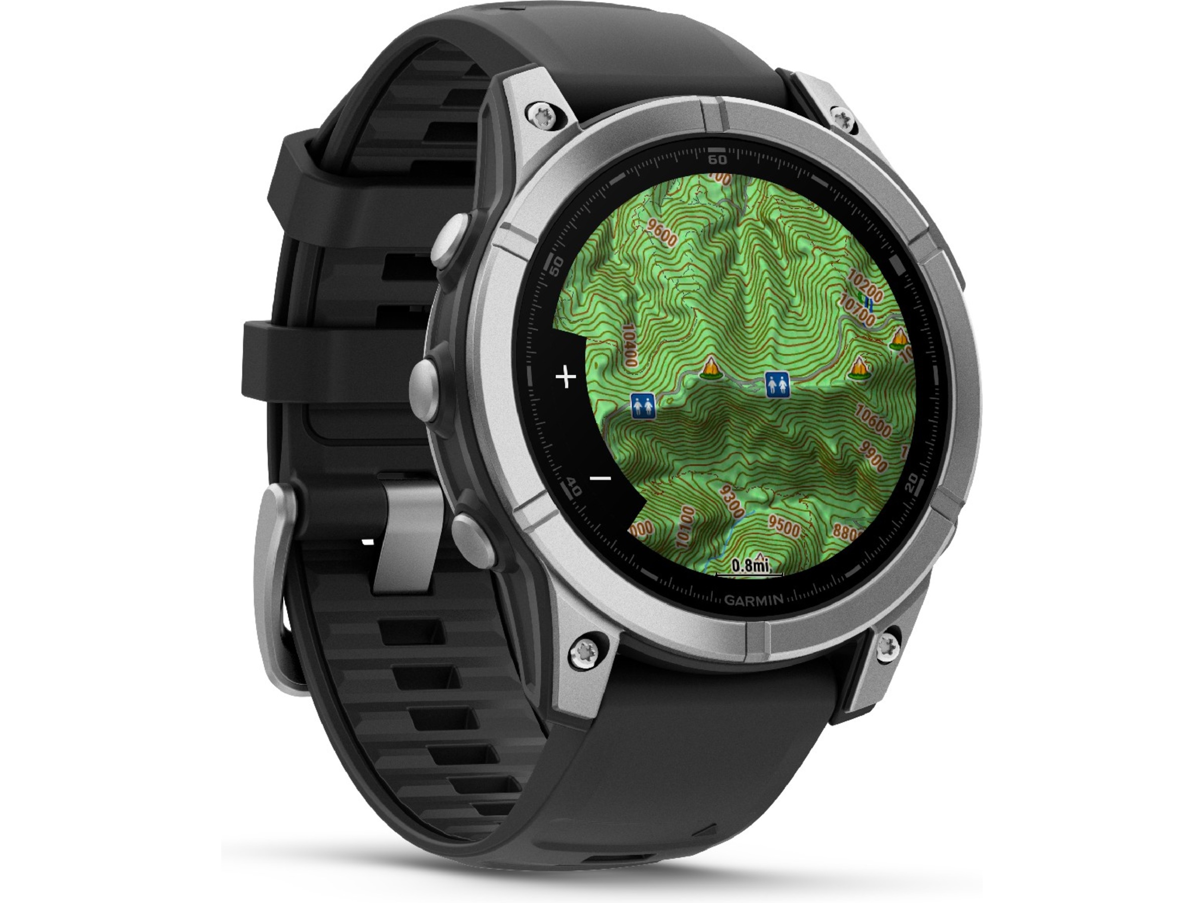 Garmin fenix E 47mm GPS (stainless steel/graphite) Smartklokker