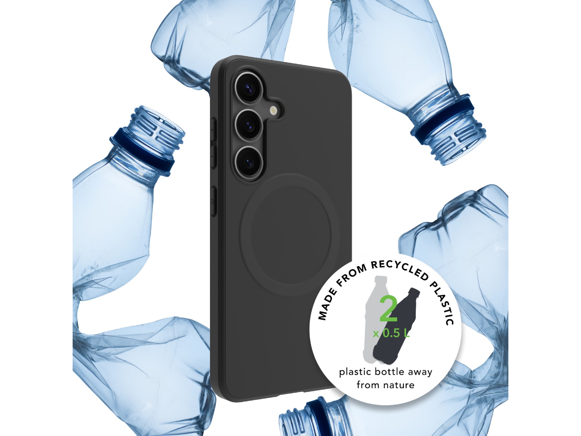 dbramante1928 Galaxy S25 Greenland Pro Qi2 deksel (night black) Mobildeksel